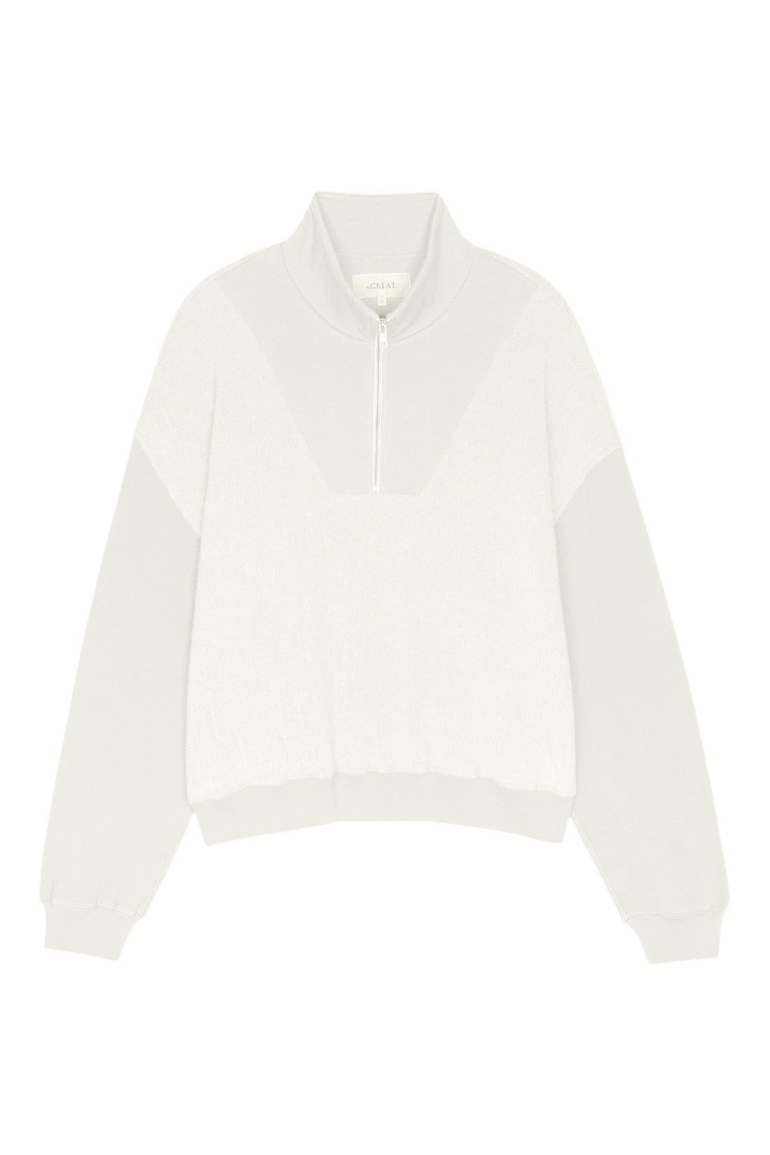 The Great Slouch Trail Sweatshirt in Washed White