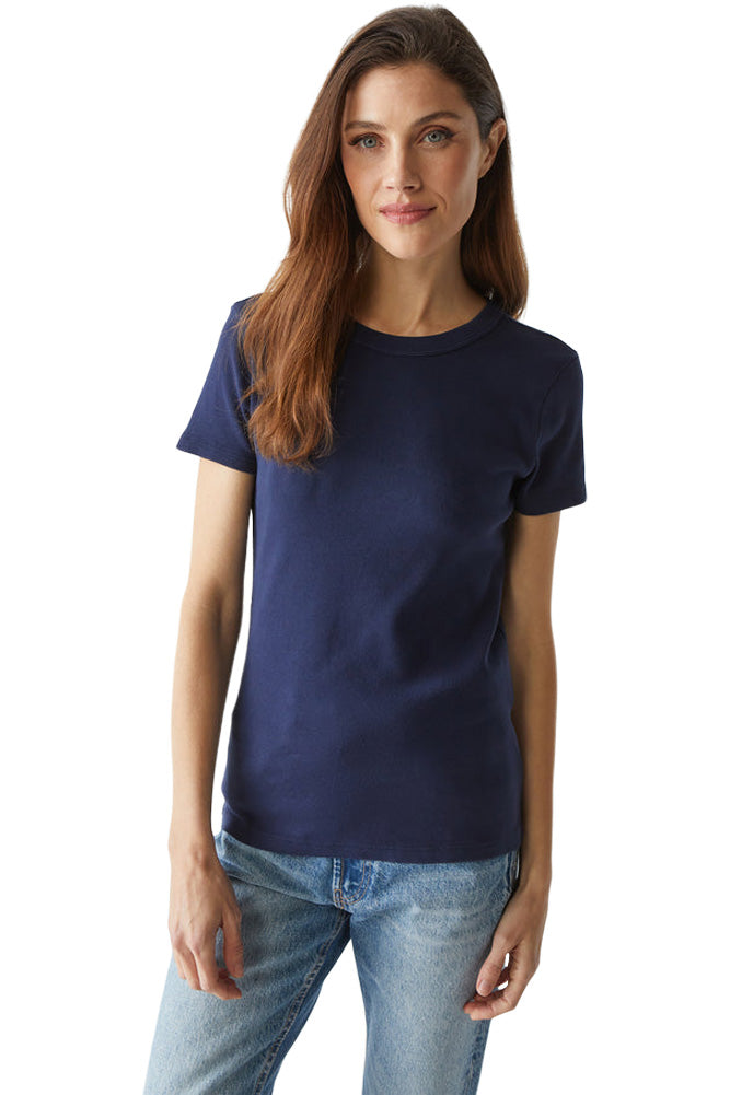 Michael Stars Lexy Cap Sleeve Crew