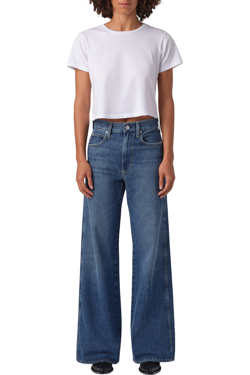 AMO Denim Frida Wide Leg in Admire