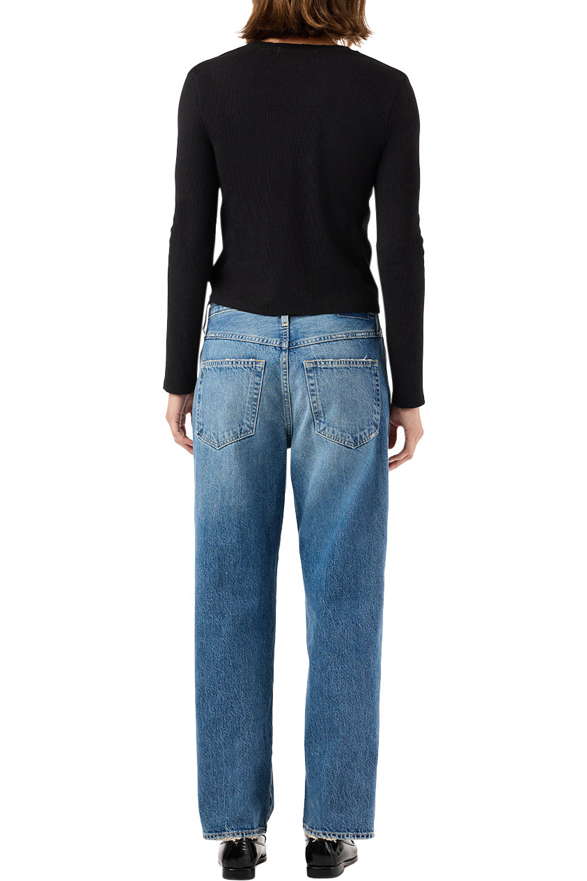 AMO Denim Hattie Straight
 in Allure