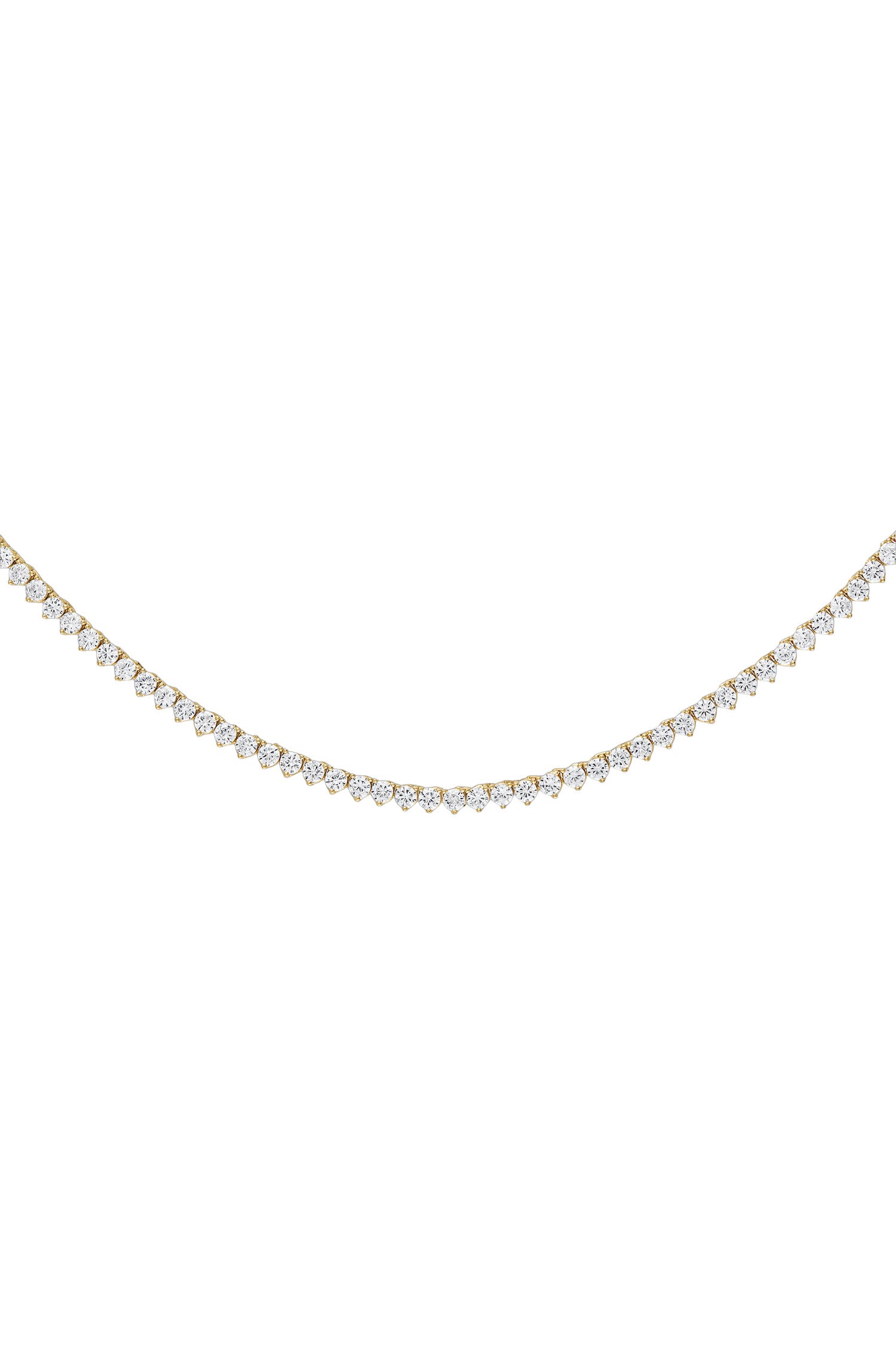 Alexa Leigh Crystal Tennis Necklace