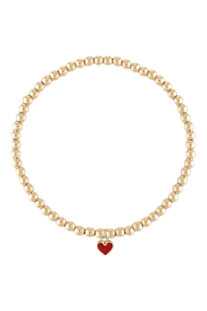 Alexa Leigh Heart of Mine Bracelet in Yellow Gold