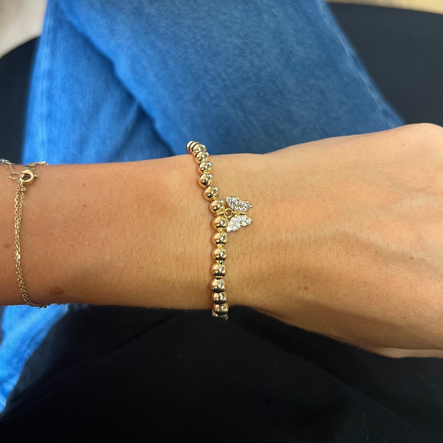 Alexa Leigh Hope Bracelet in Yellow Gold