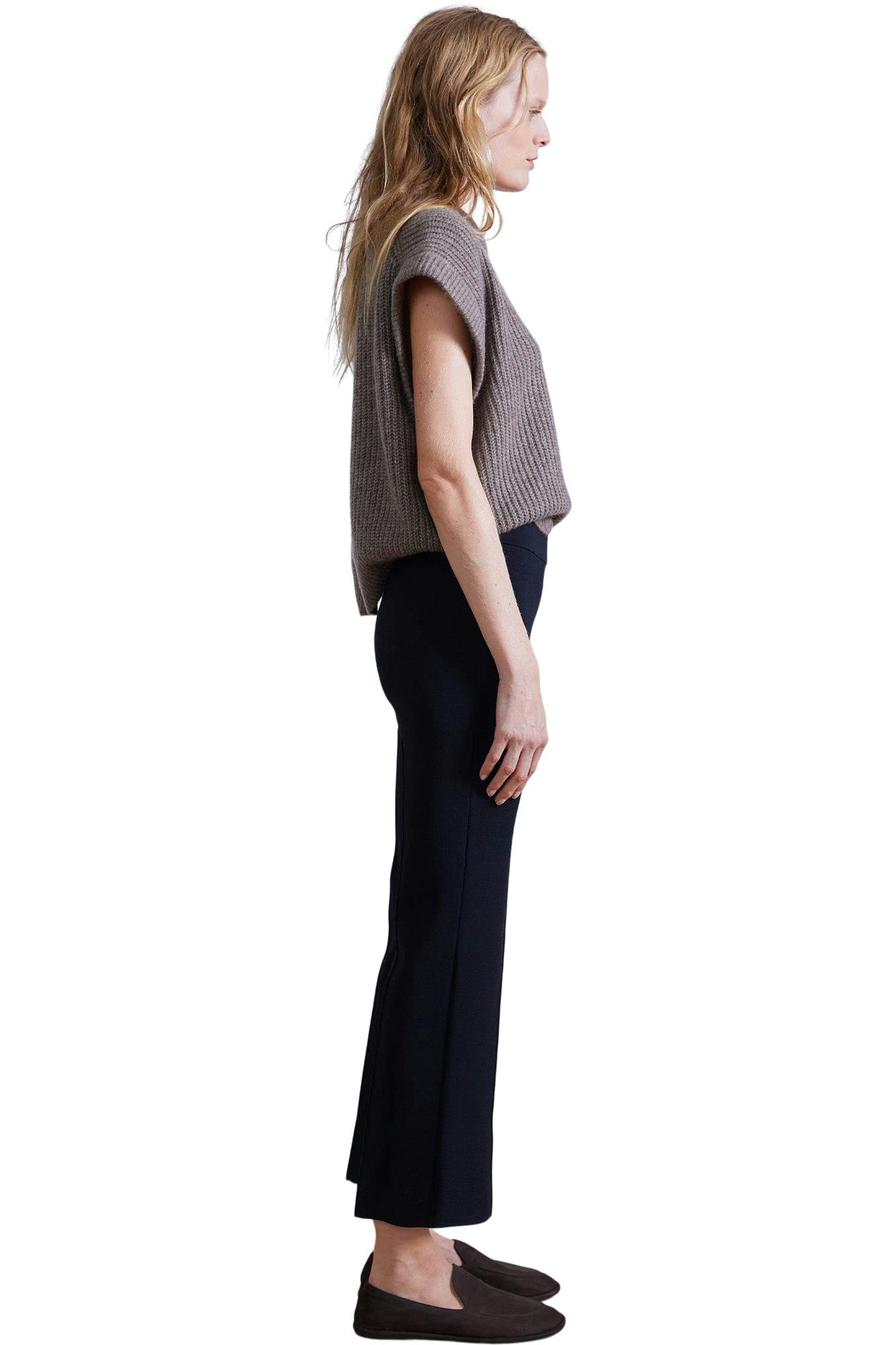 Apiece Apart Rene Pull On Pant in Black