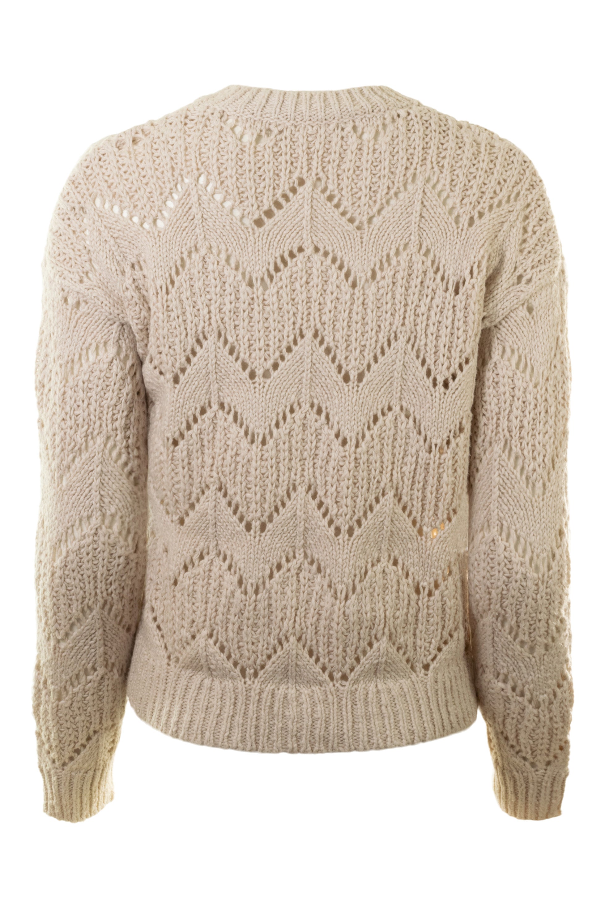 Autumn Cashmere Stitch Mix Crew Solid Sweater