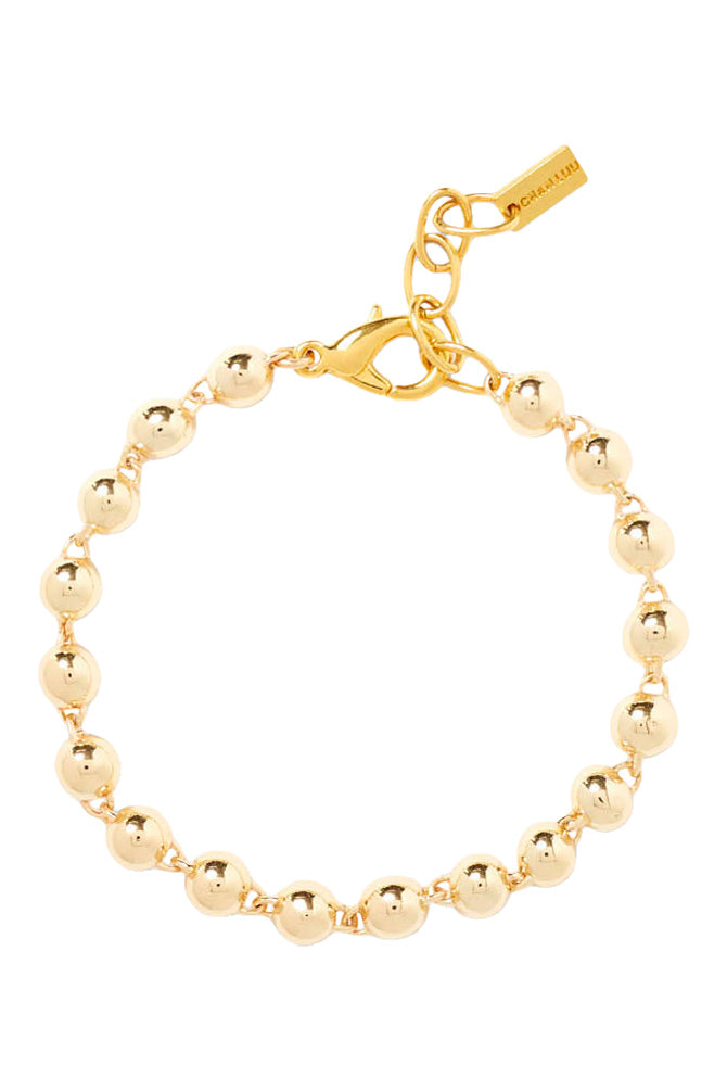 Chan Luu Andie Ball Chain Bracelet in Yellow Gold