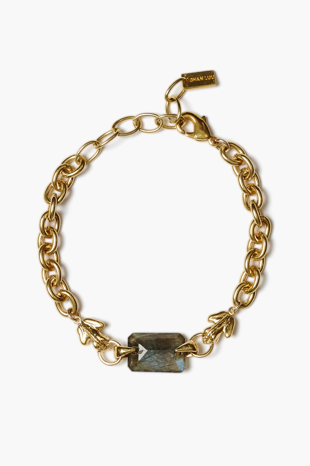 Chan Luu Alej Chain Bracelet in Labradorite