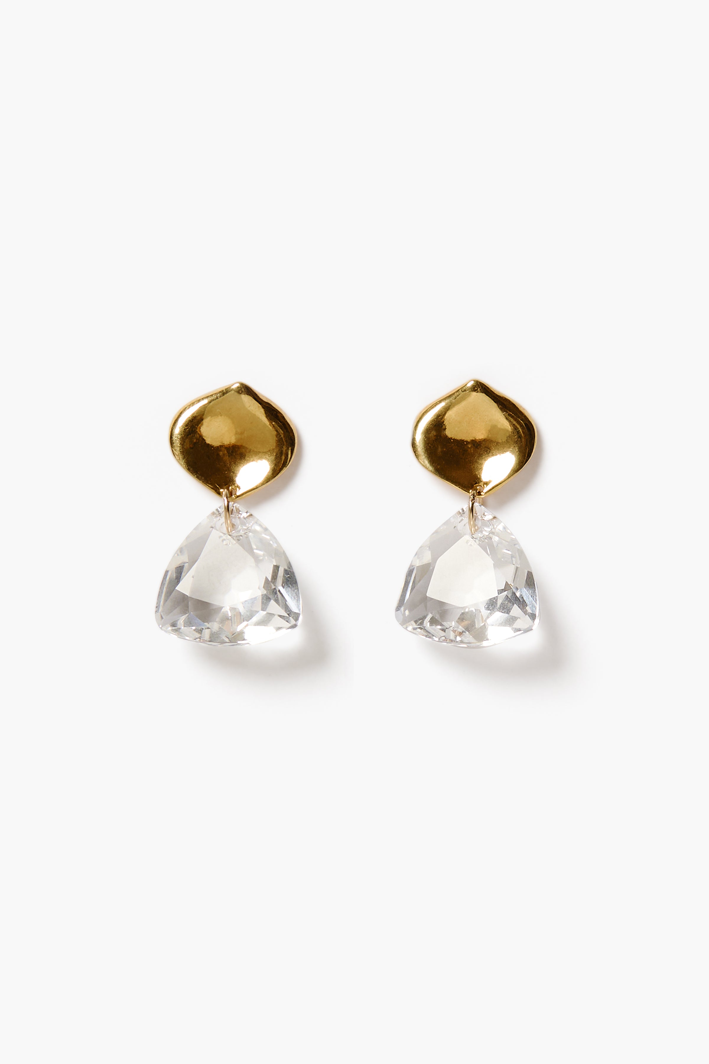 Chan Luu Emmanuelle Drop Earrings in Crystal