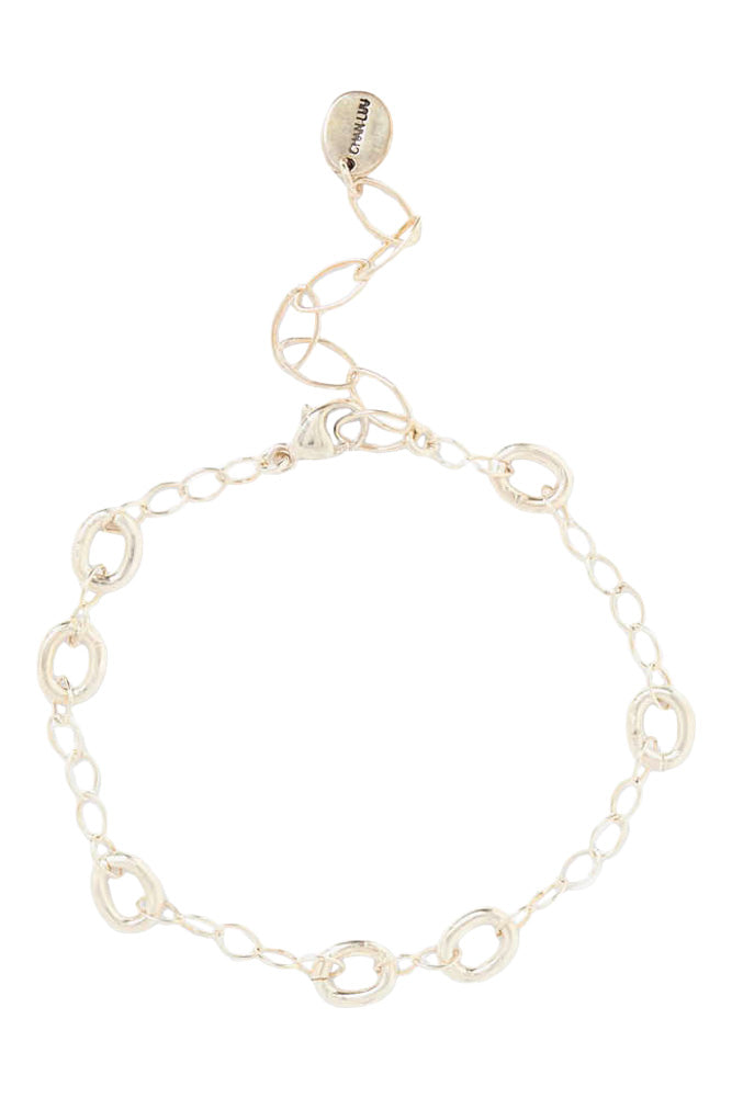 Chan Luu Leni Chain Link Bracelet in Silver