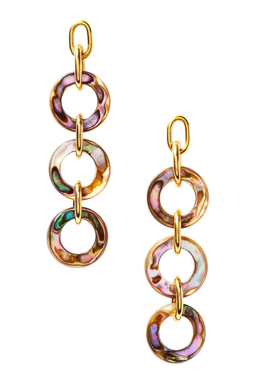 Chan Luu Mariner Earrings in Abalone