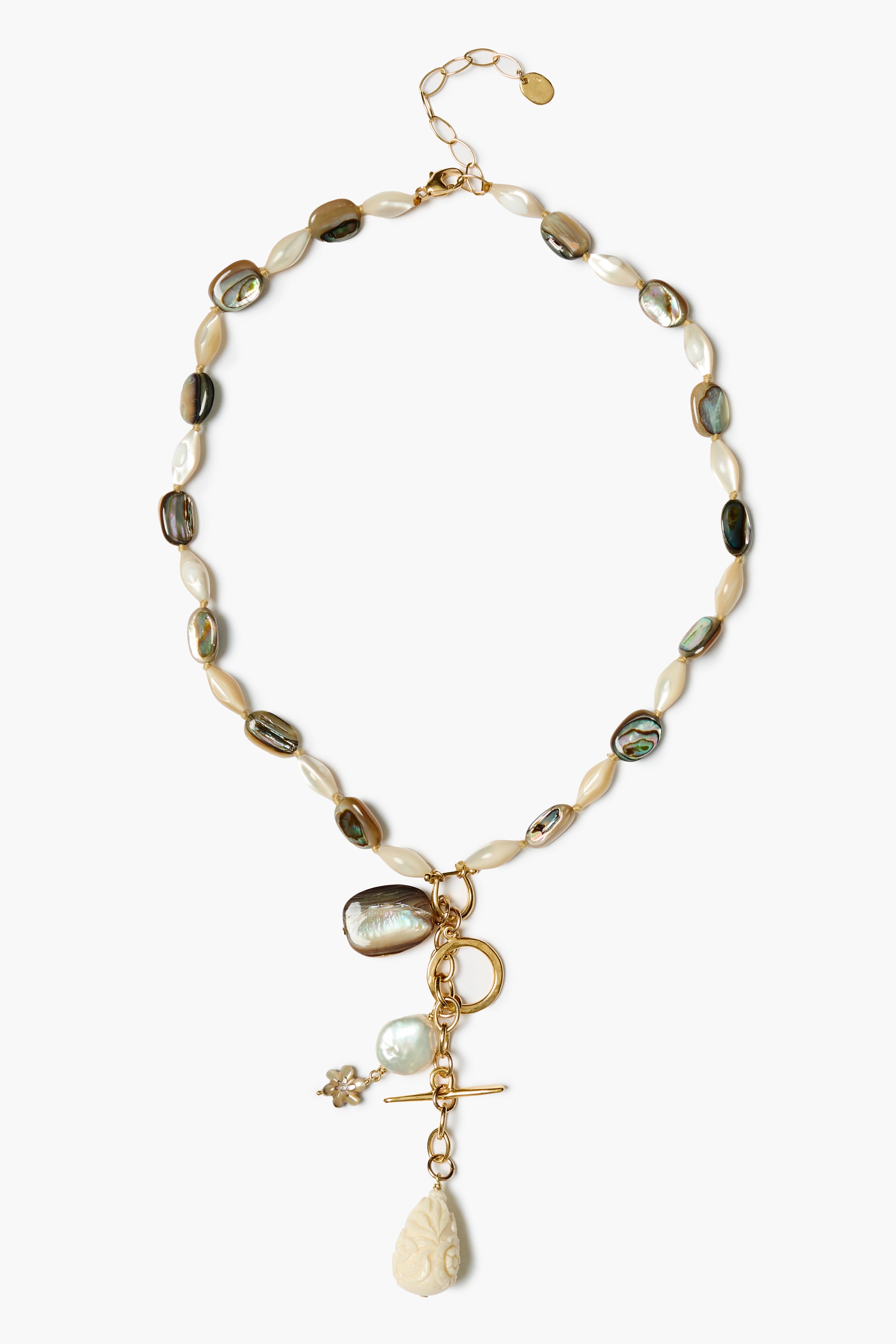 Chan Luu Alexandria Necklace in Abalone Mix