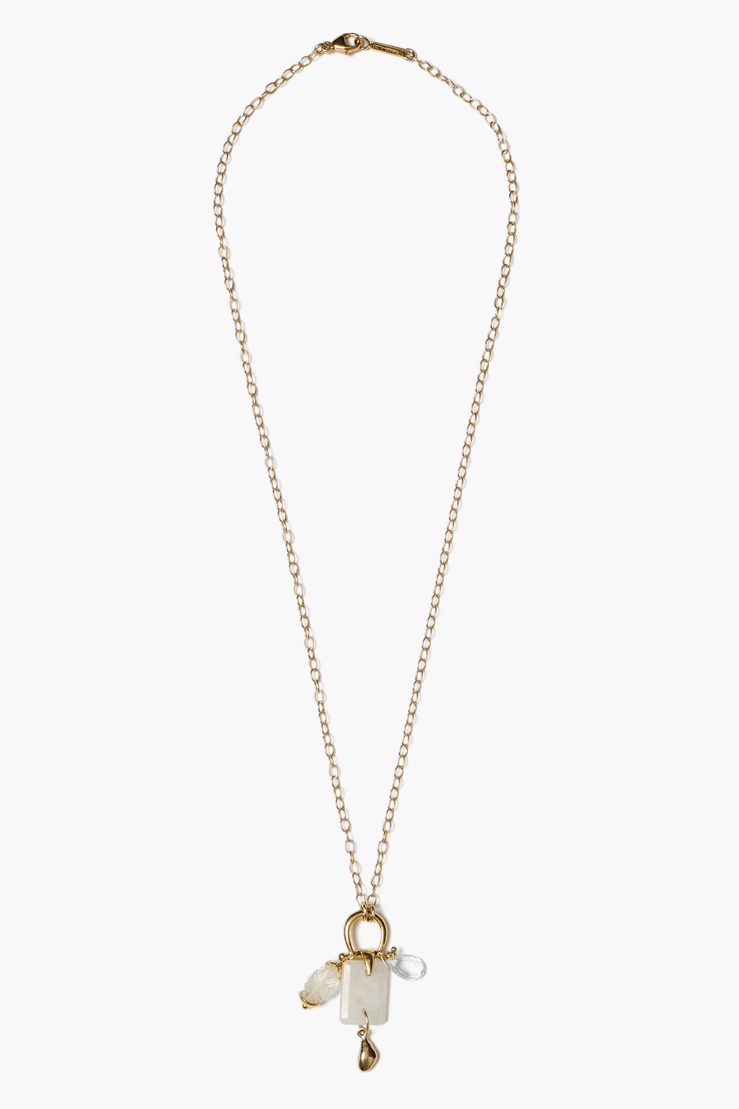 Chan Luu Alessia Necklace in Moonstone Mix