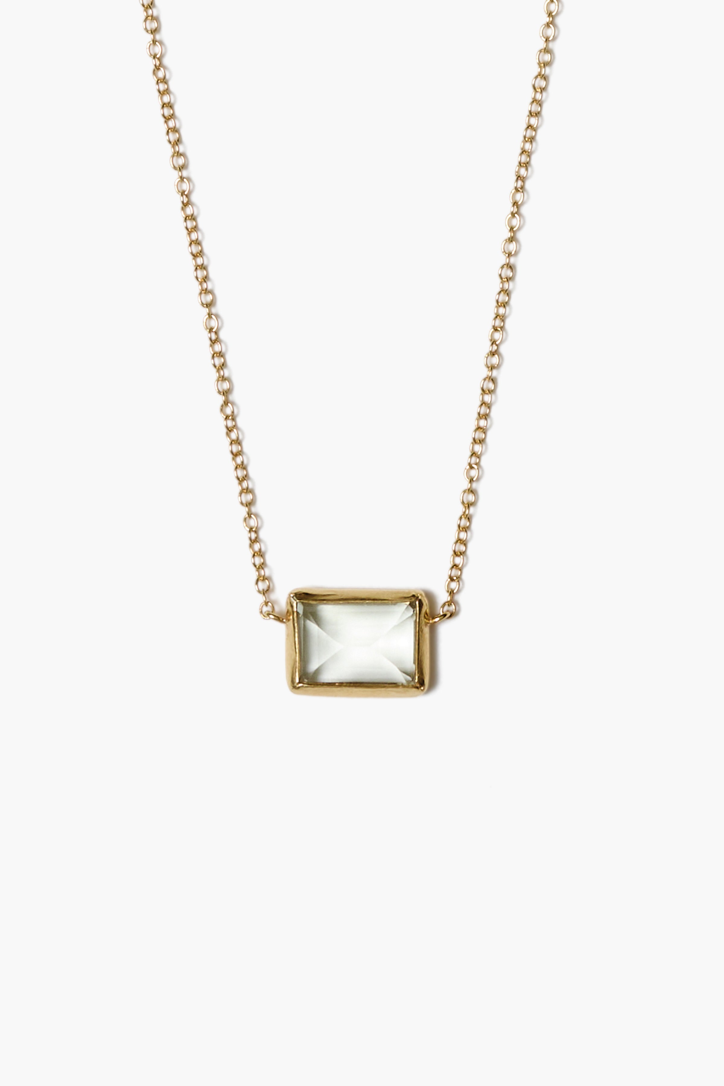 Chan Luu Necklace in Green Amethyst