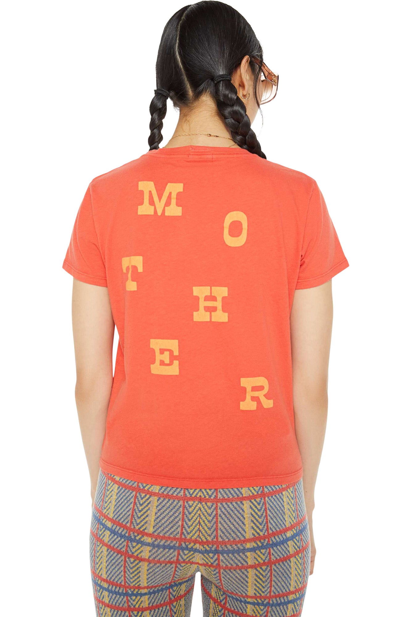 MOTHER Denim The Goodie Goodie Tshirt in Half A Block Jogging Club