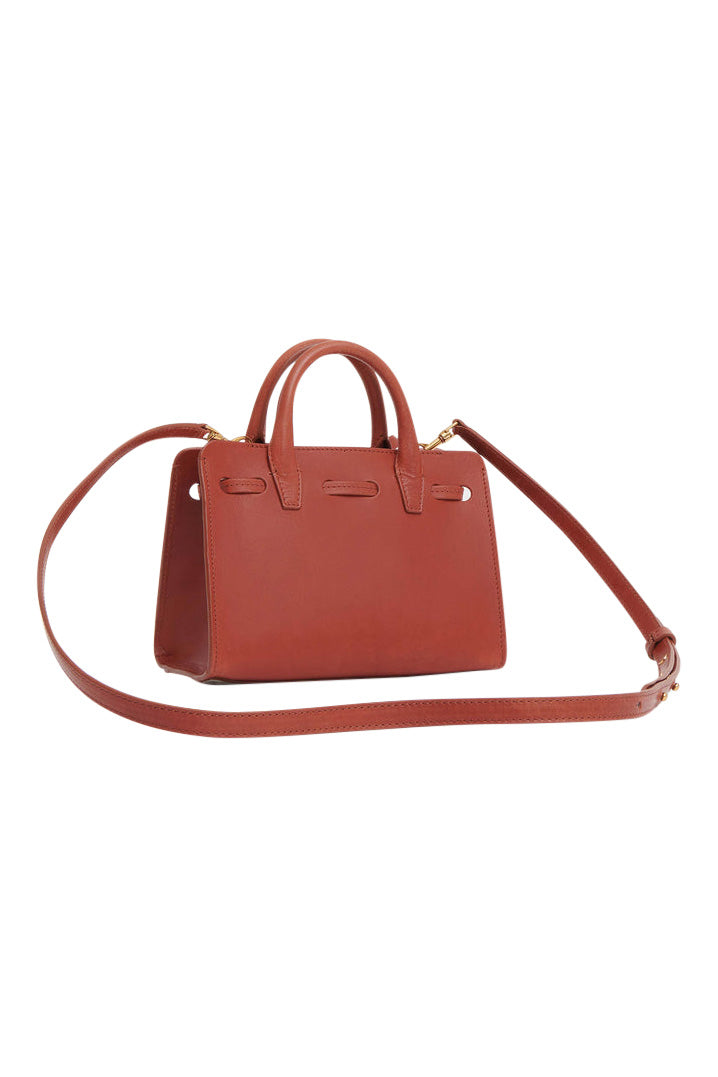 Mansur Gavriel
 Mini Mini Sun Bag in Brandy-Candy