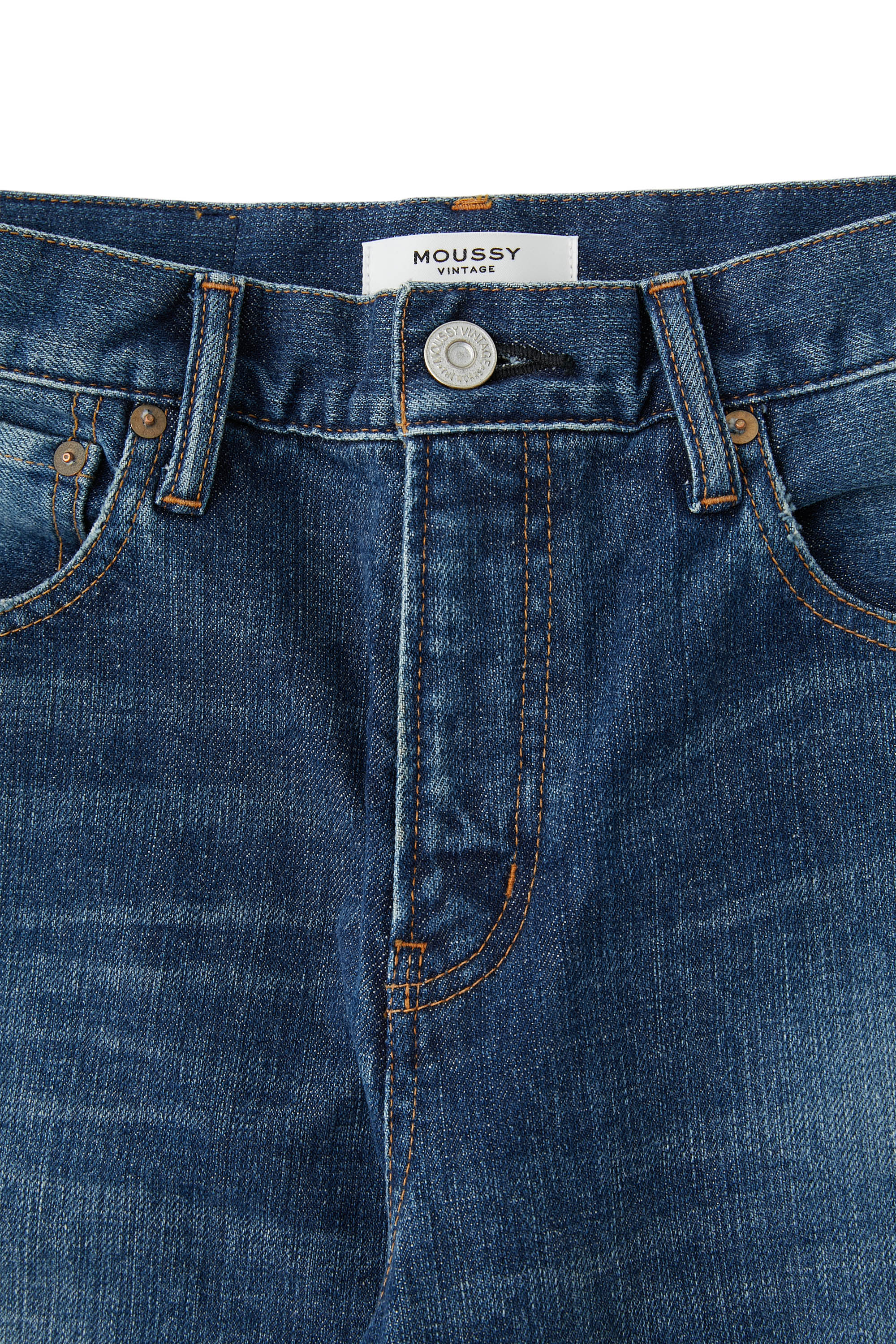 Moussy Denim Andalusia Super Wide Jeans in Blue