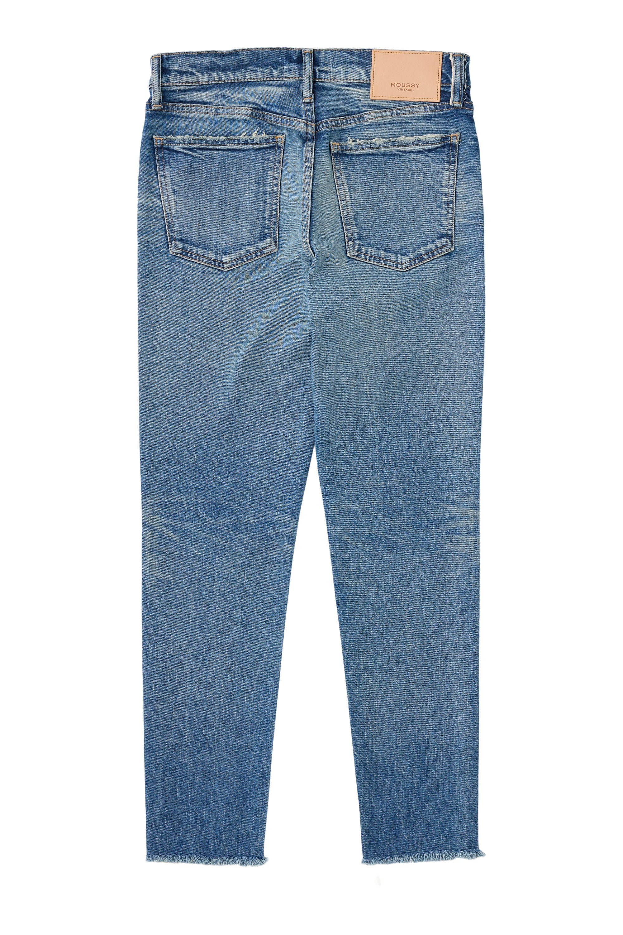 Moussy Denim Hawthhorne Skinny Jeans in Light Blue