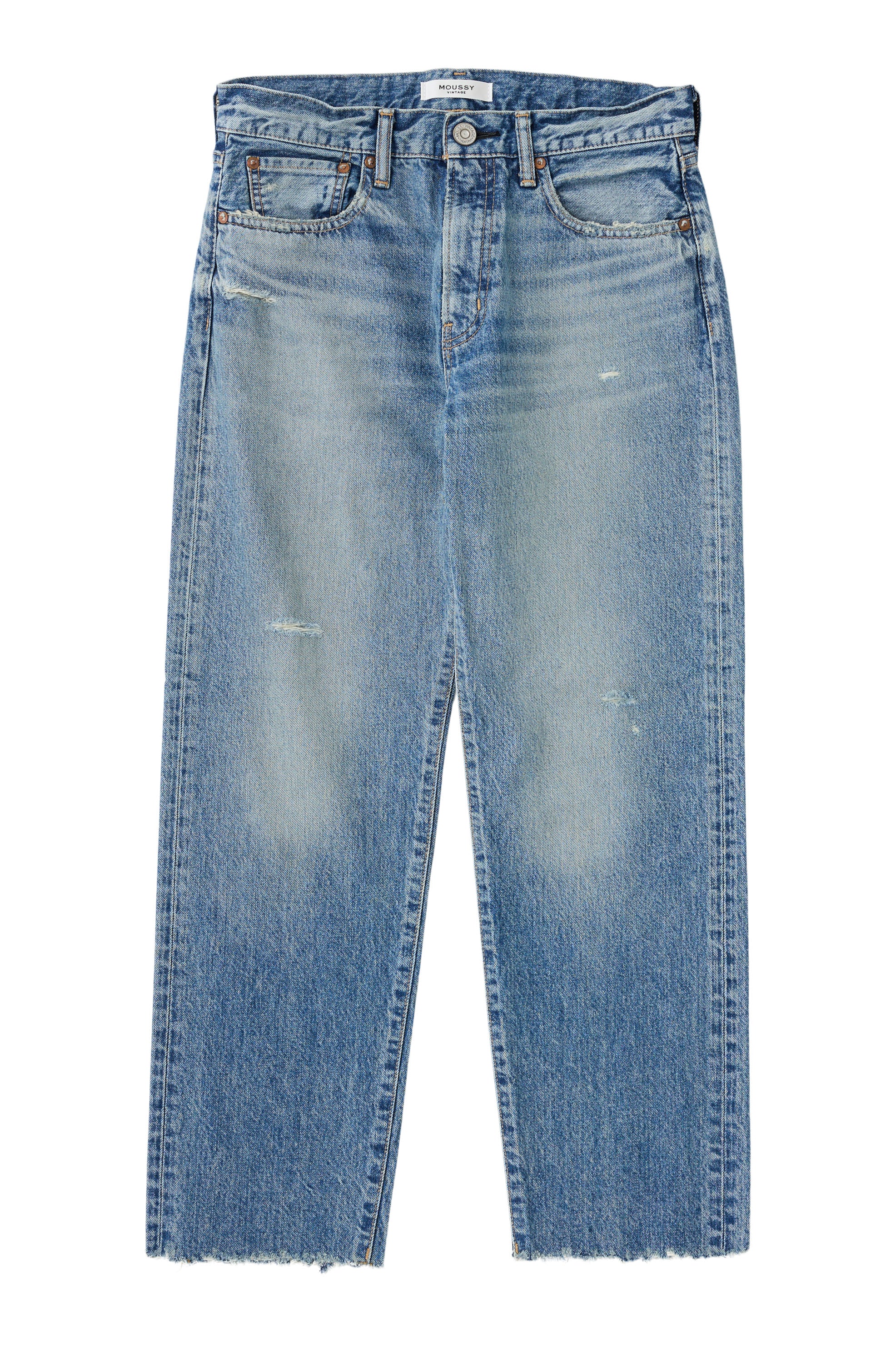 Moussy Denim Kossuth Boys Pants in Light Blue