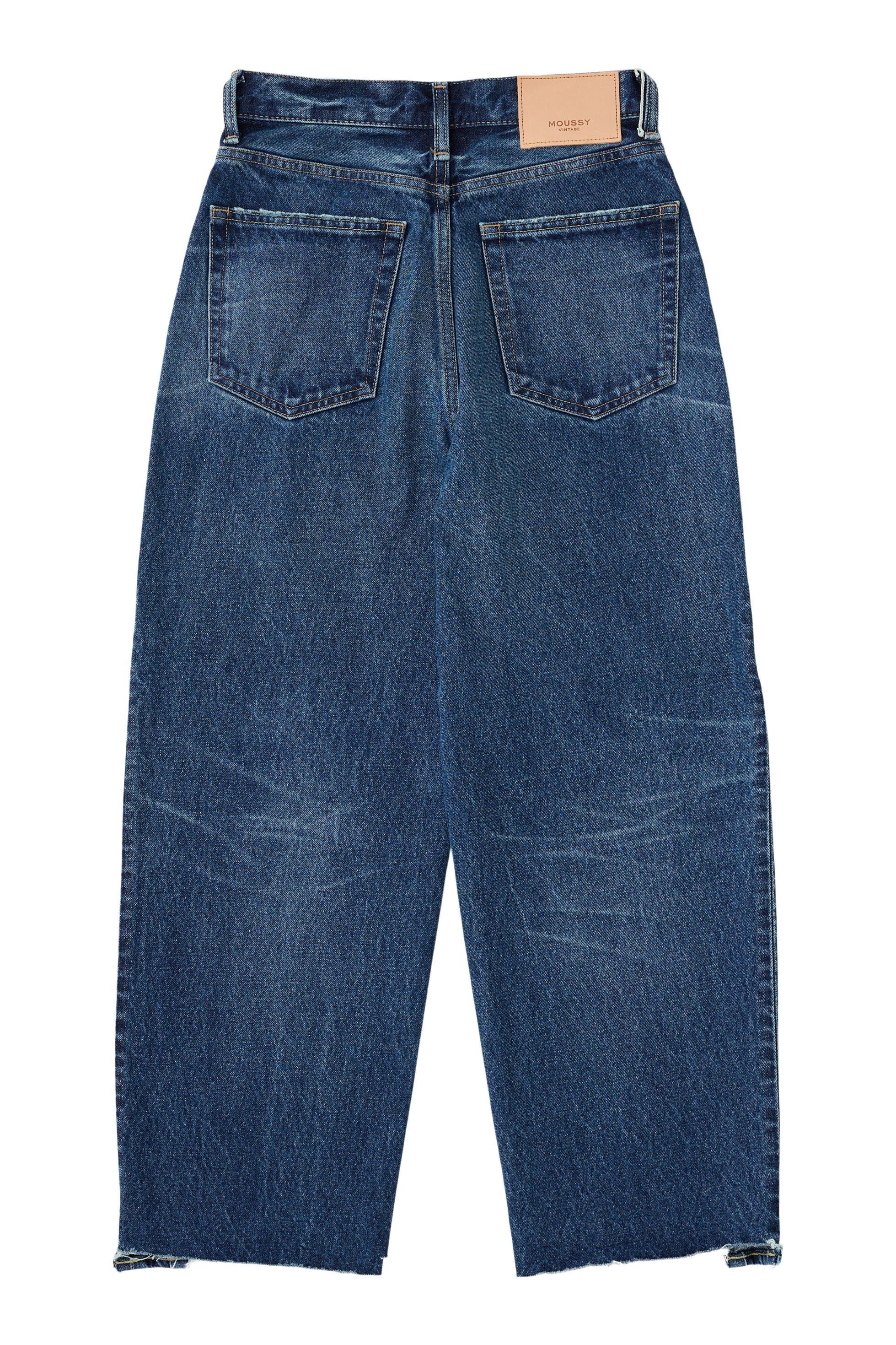 Moussy Denim Ocean Round Jeans in Blue