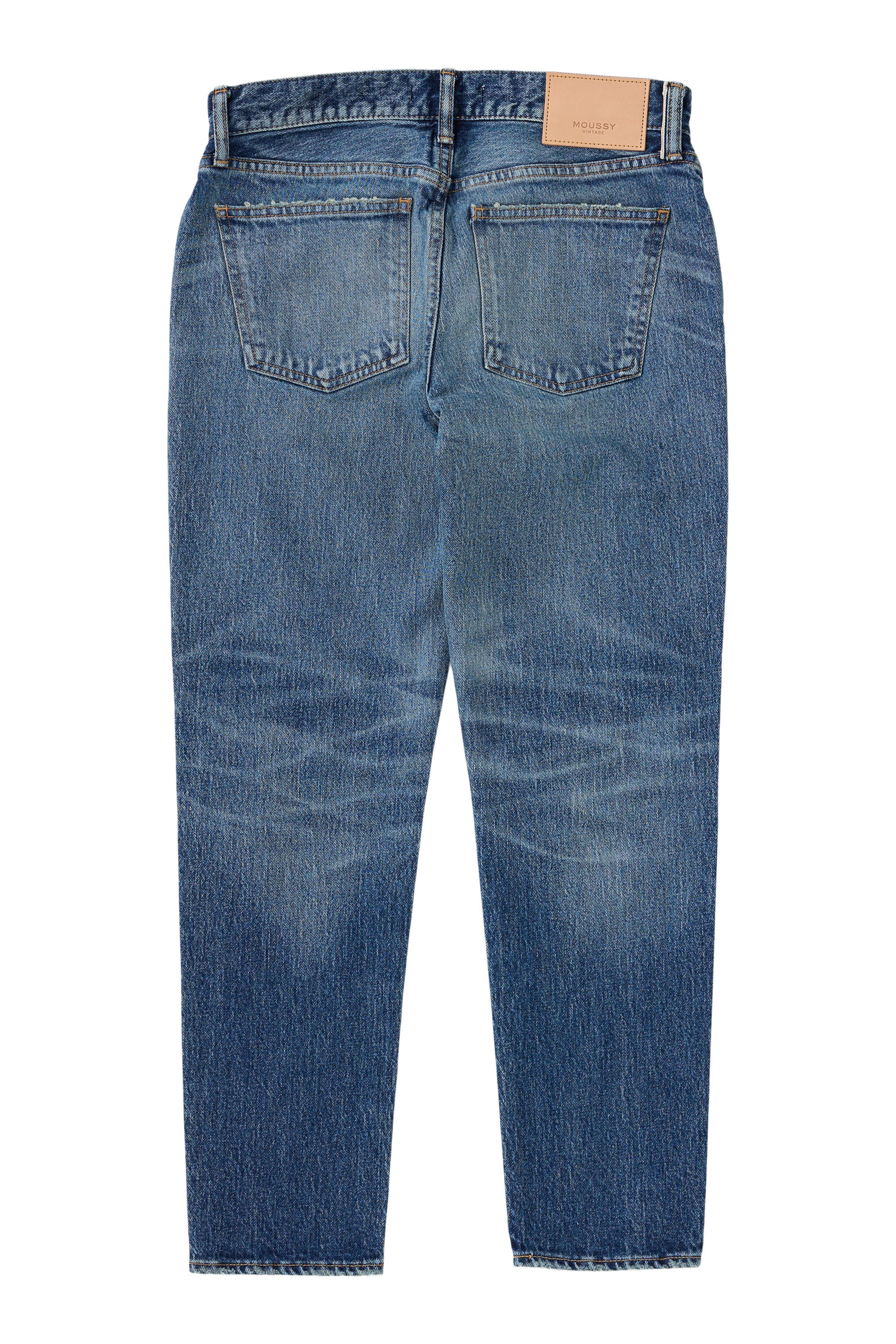 Moussy Denim Sycamore Tapered Jeans in Blue