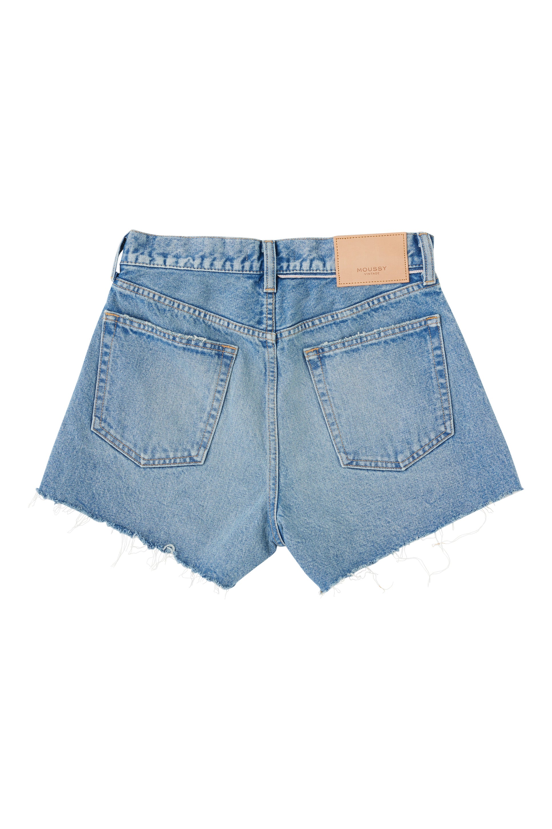 Moussy Denim Troppard Shorts in Light Blue