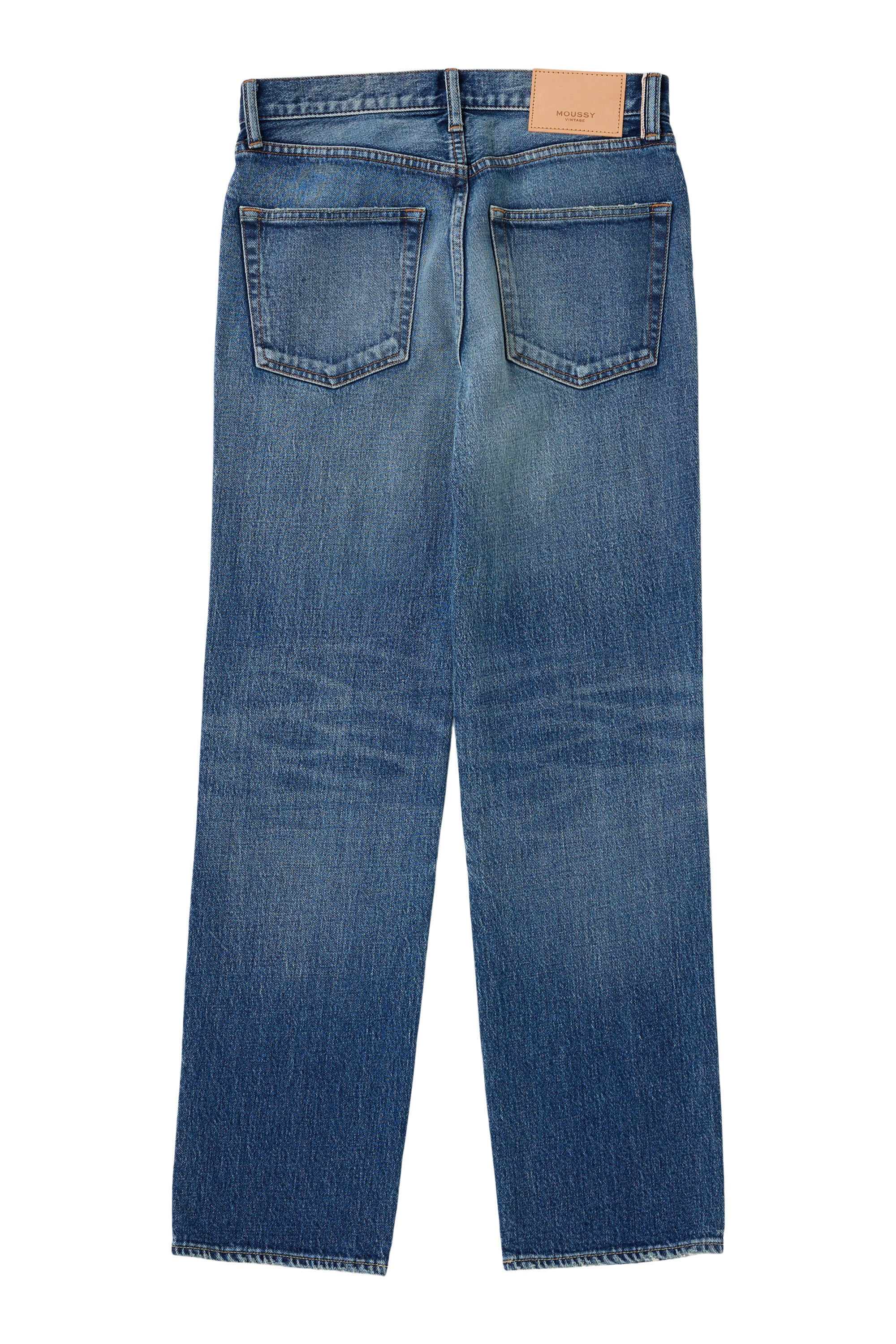 Moussy Denim Woodsburgh Straight in Blue