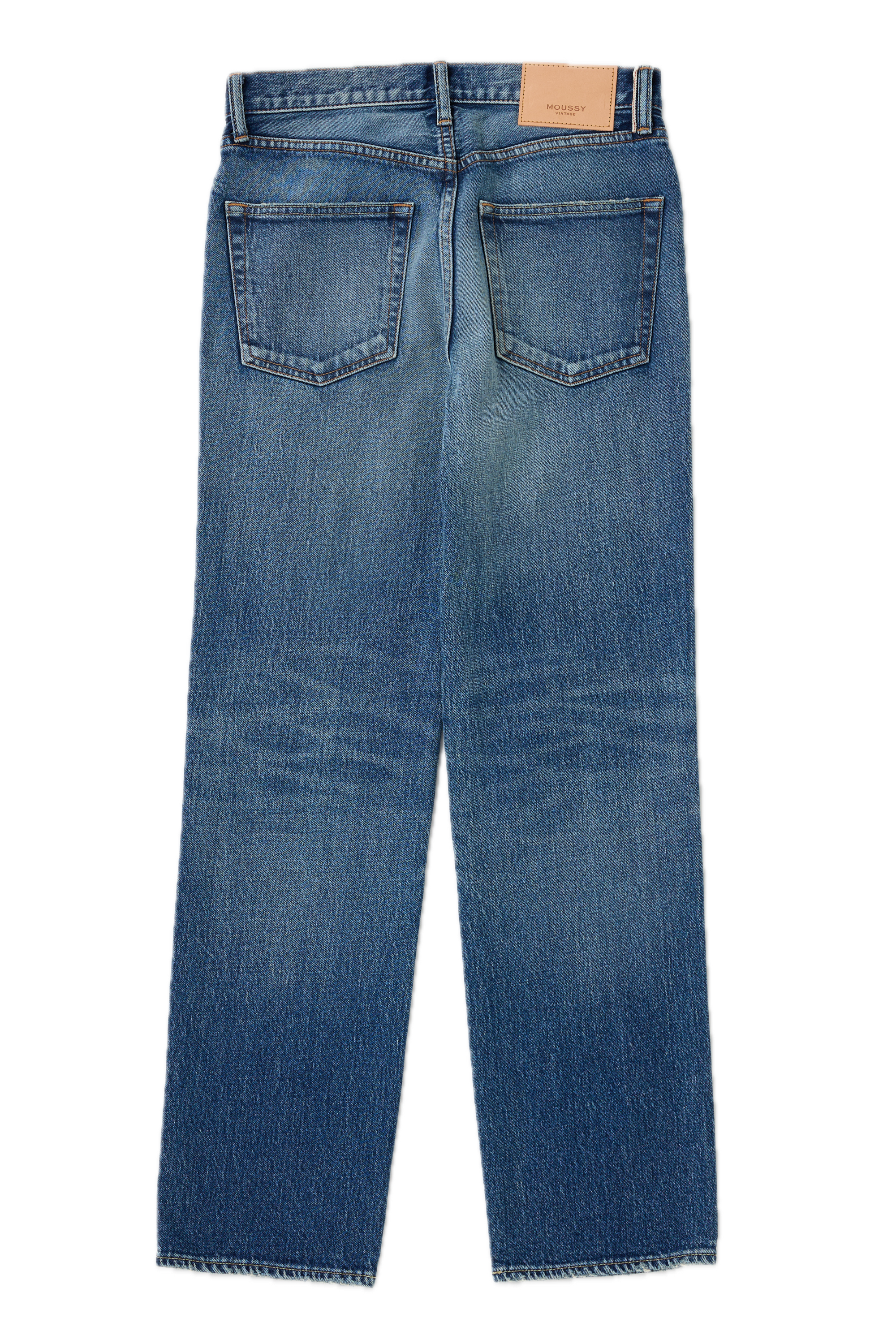 Moussy Denim Woodsburgh Straight in Blue