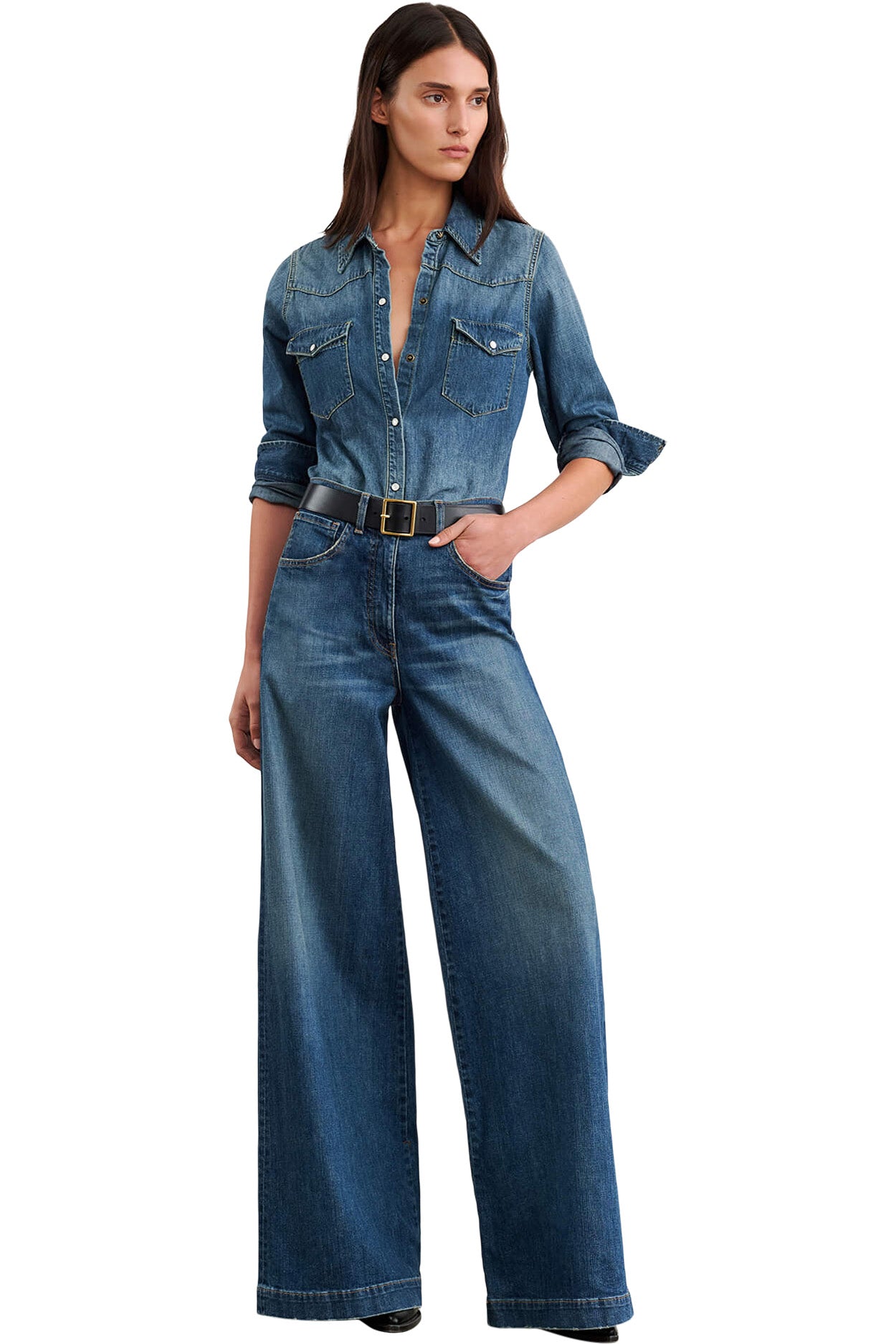 Nili Lotan Rolland Jean in Summer Wash