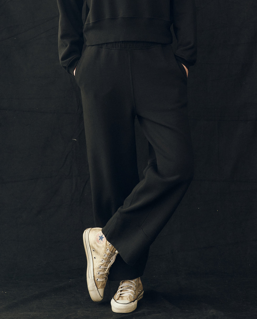 The Great Win Sweatpants in True Black