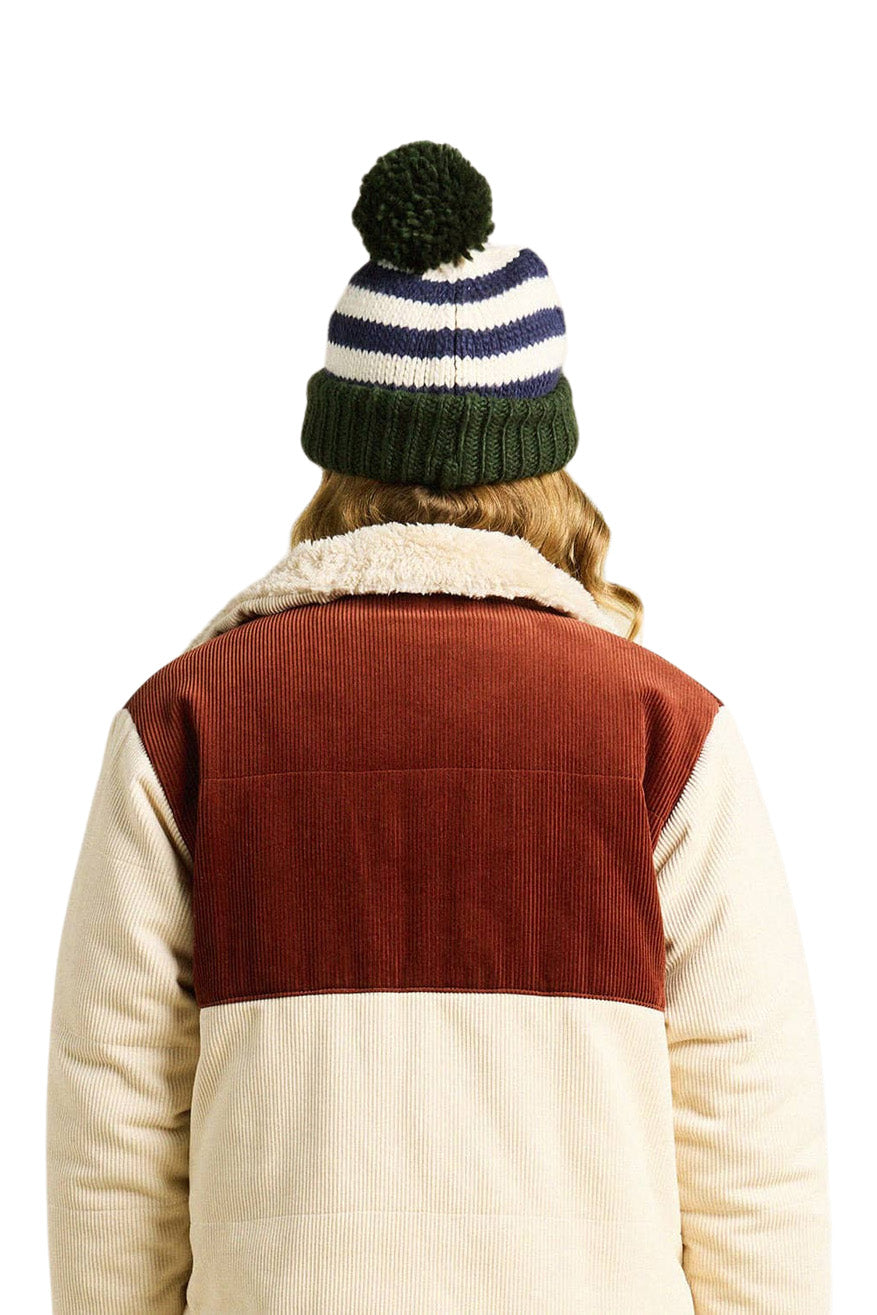 Trovata Birds of Paradis Beanie in Blue Stripe