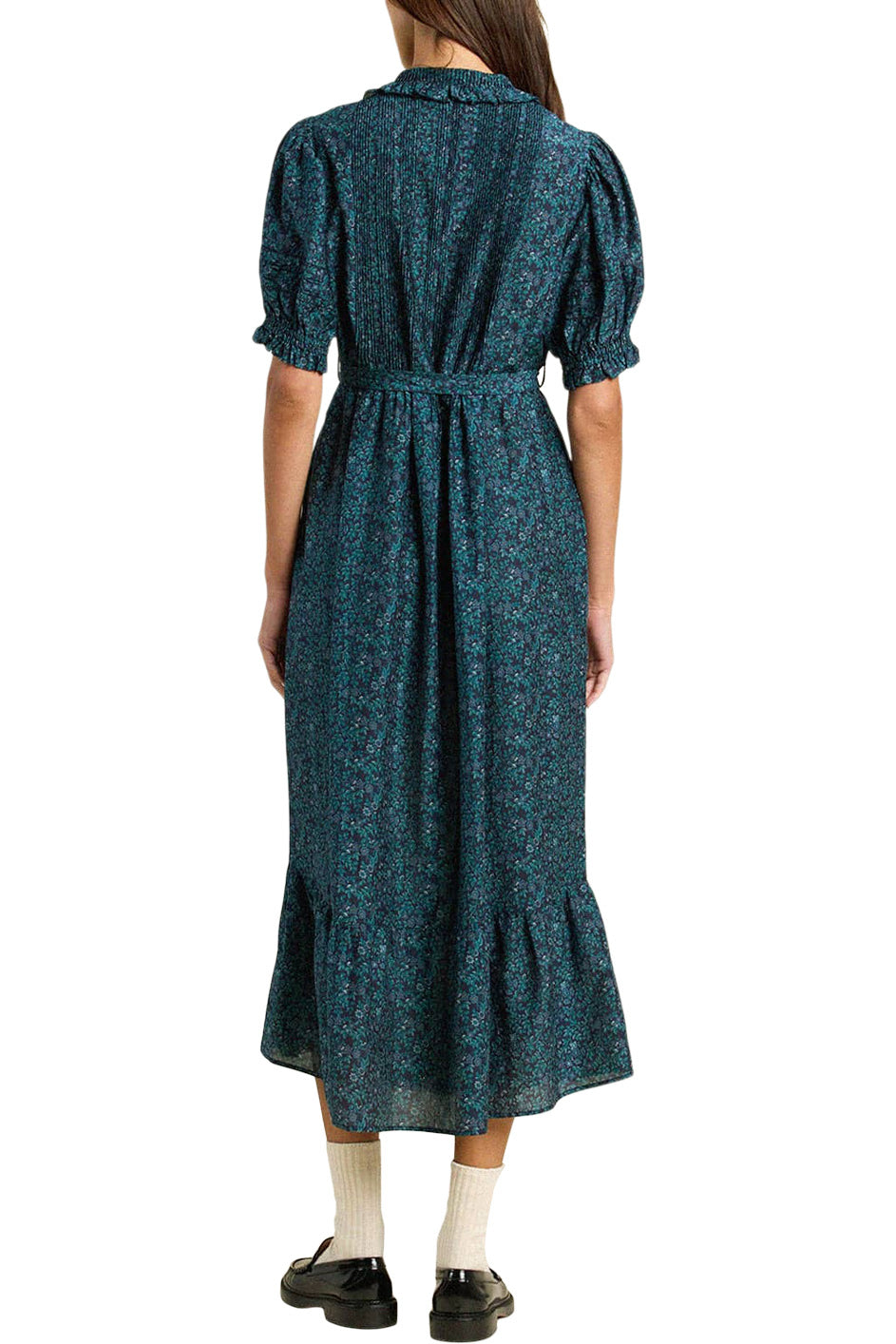 Trovata Birds of Paradis Camille Dress in Blue Ridge Ditsy