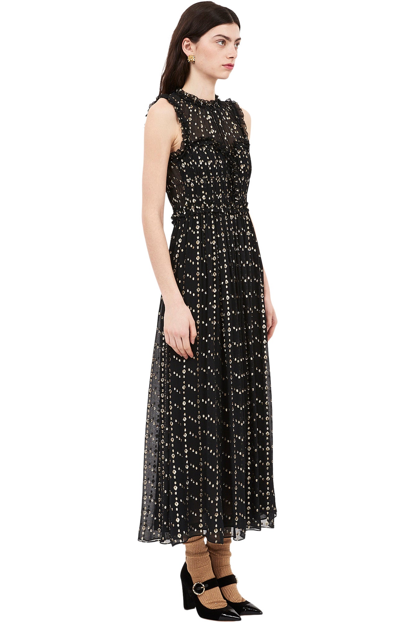 Ulla Johnson Kasia Dress in Cosmos