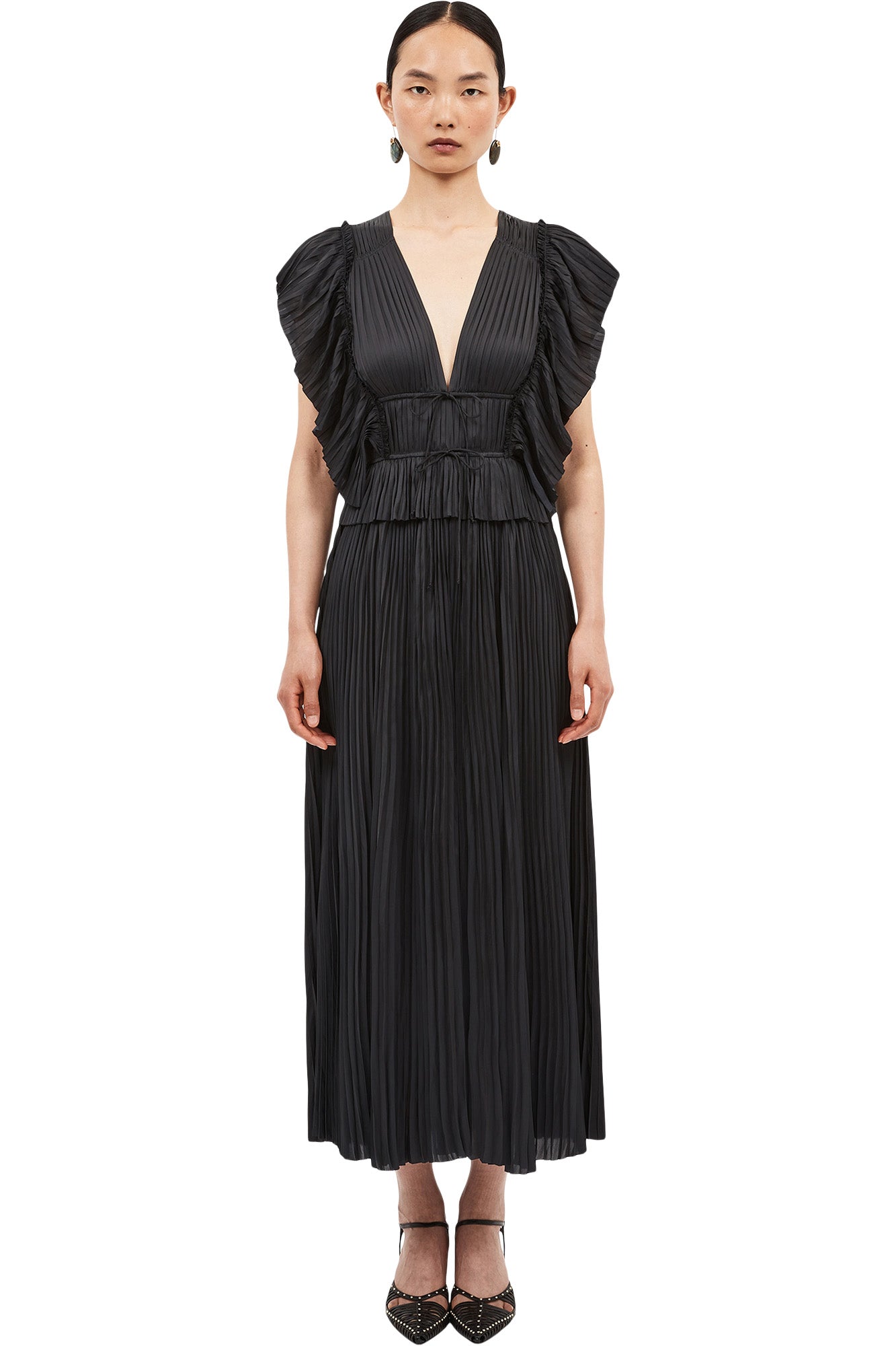 Ulla Johnson Letty Dress in Noir