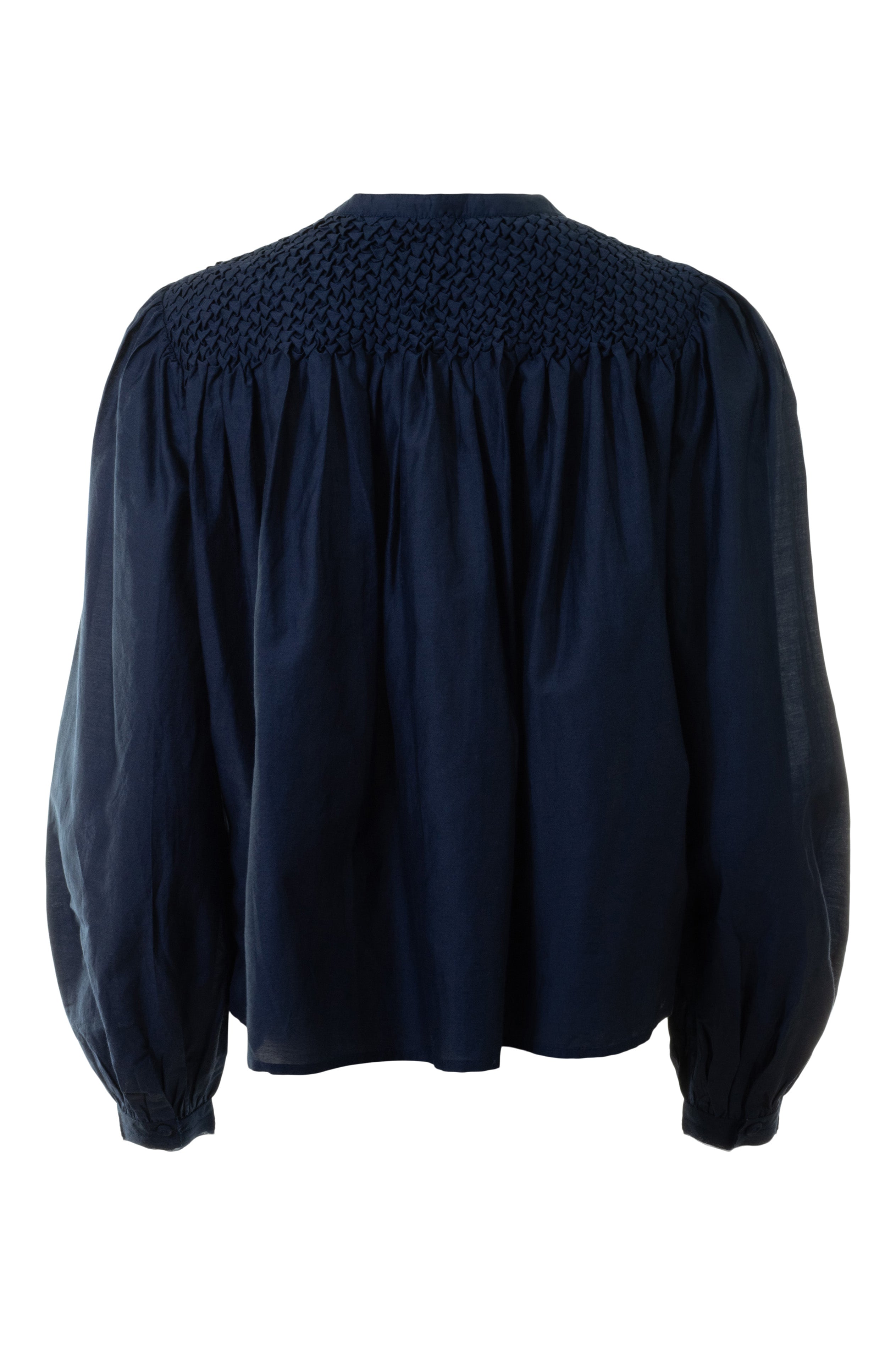 Ulla Johnson Soffia Blouse in Midnight