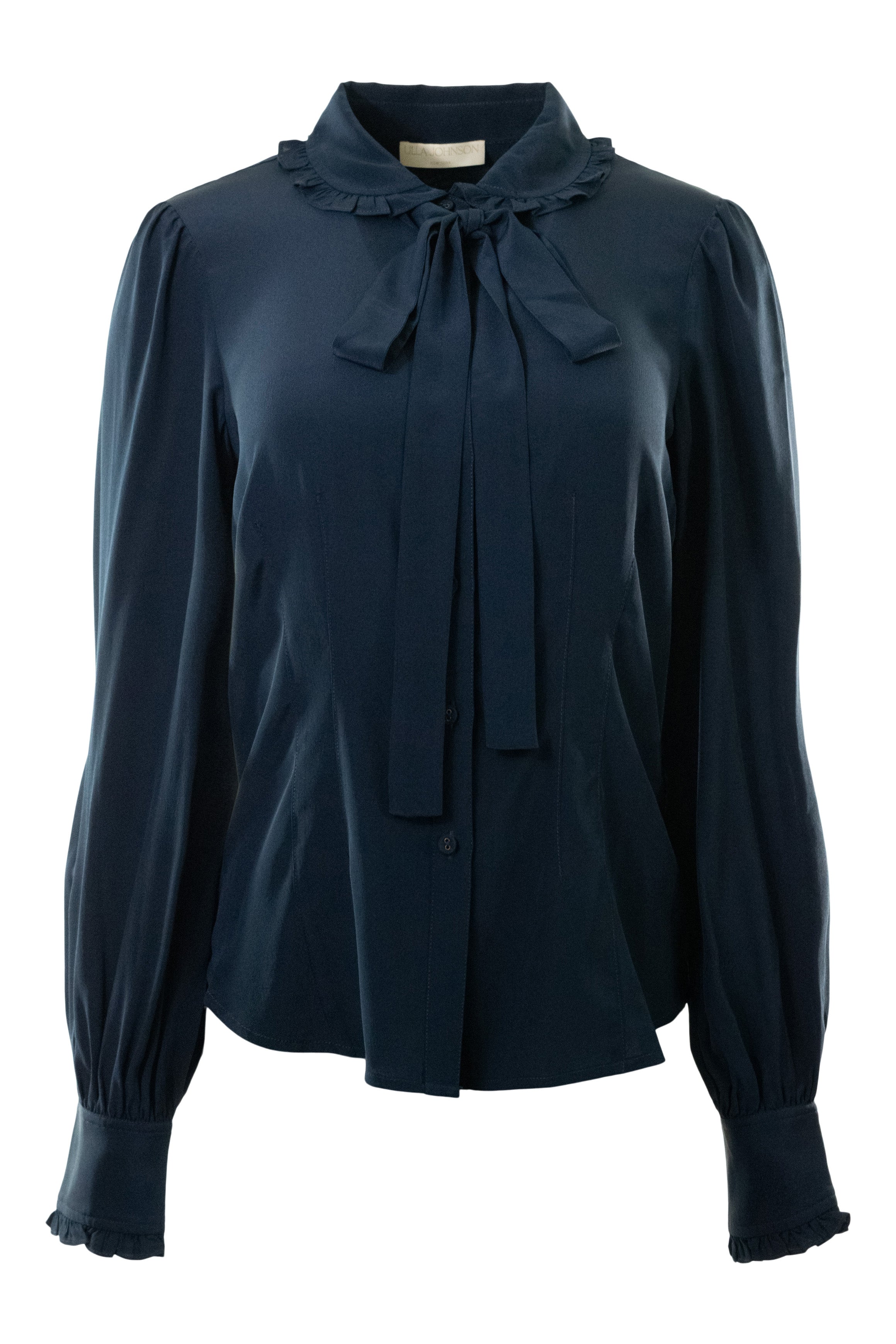 Ulla Johnson Vedra Blouse in Midnight