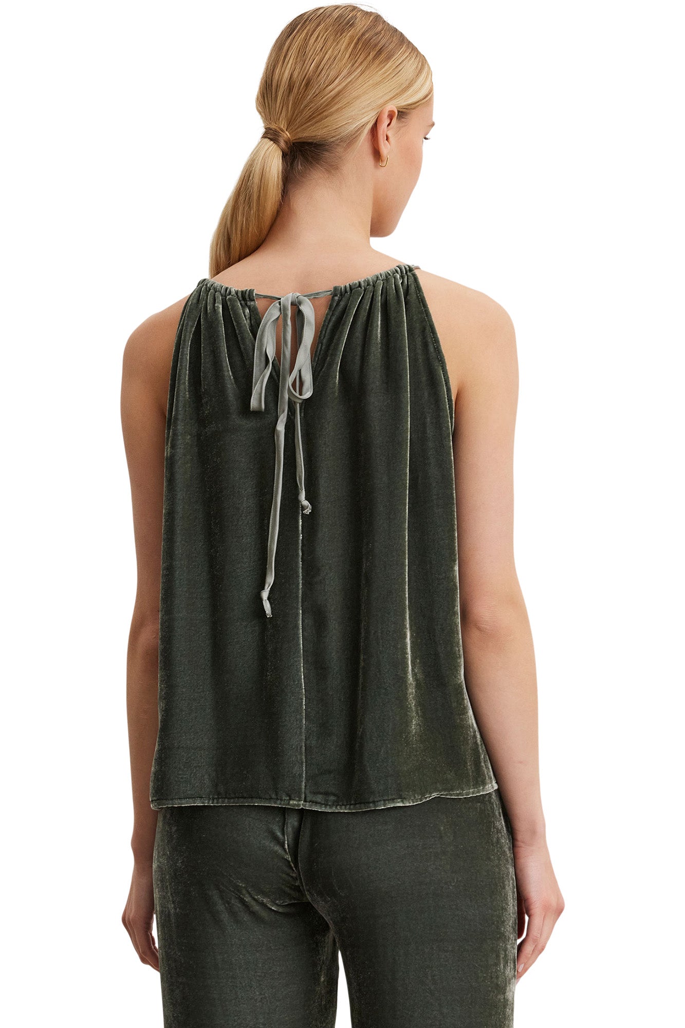 Velvet Aleaha Sleeveless Top in Marsh