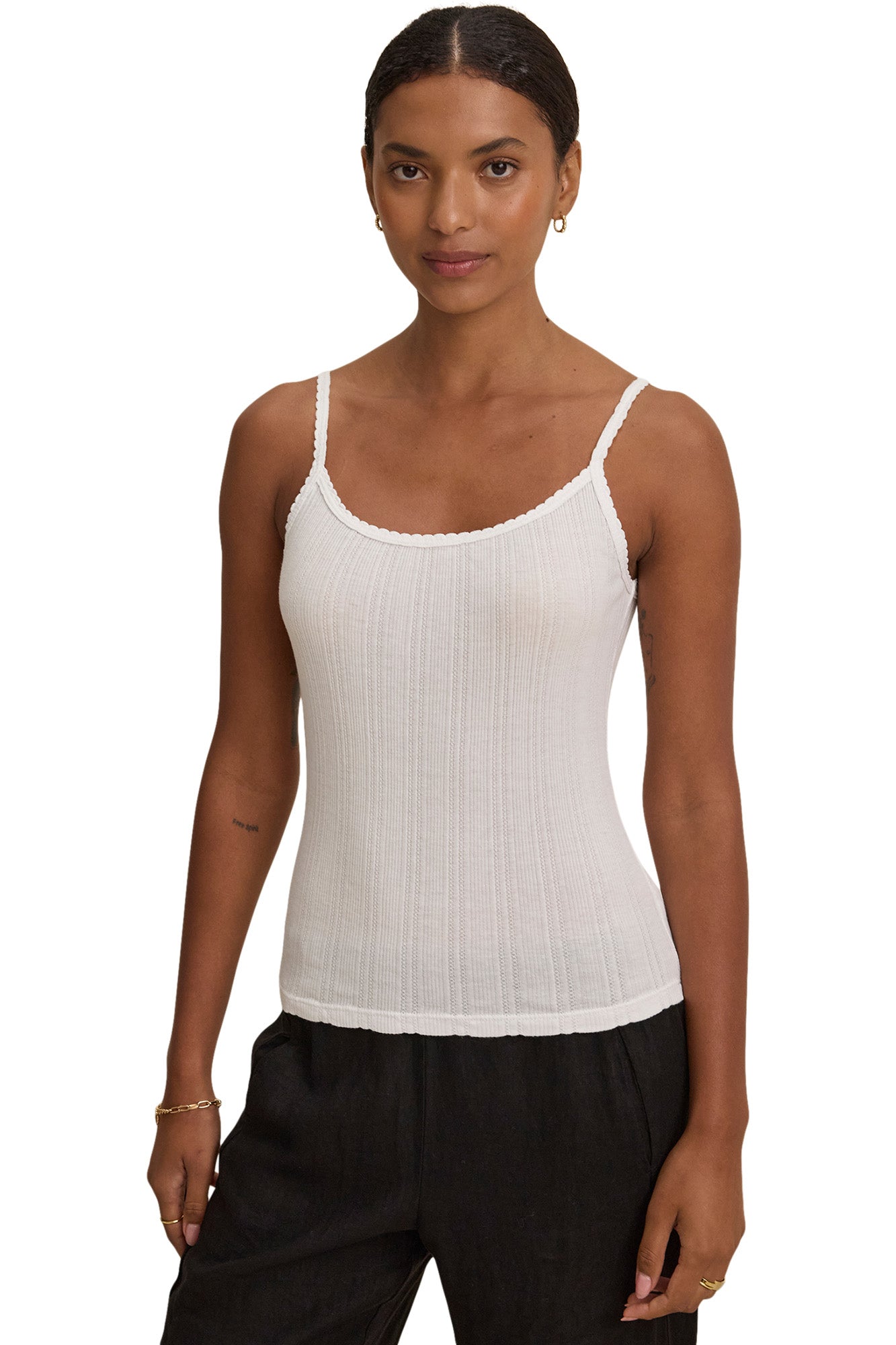 Velvet Iniku Camisole Tank in White