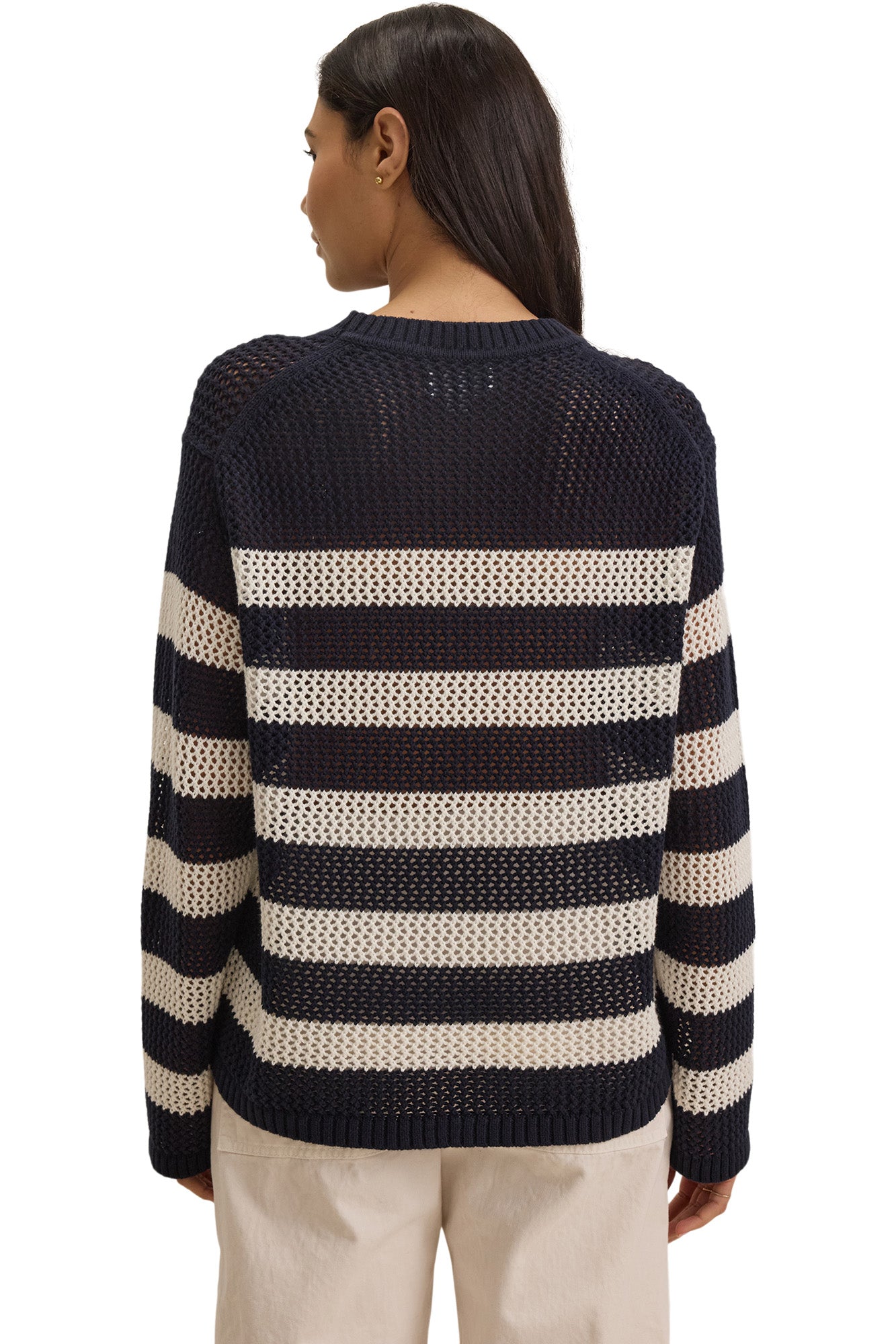 Velvet Kanan Sweater in Navy-Milk