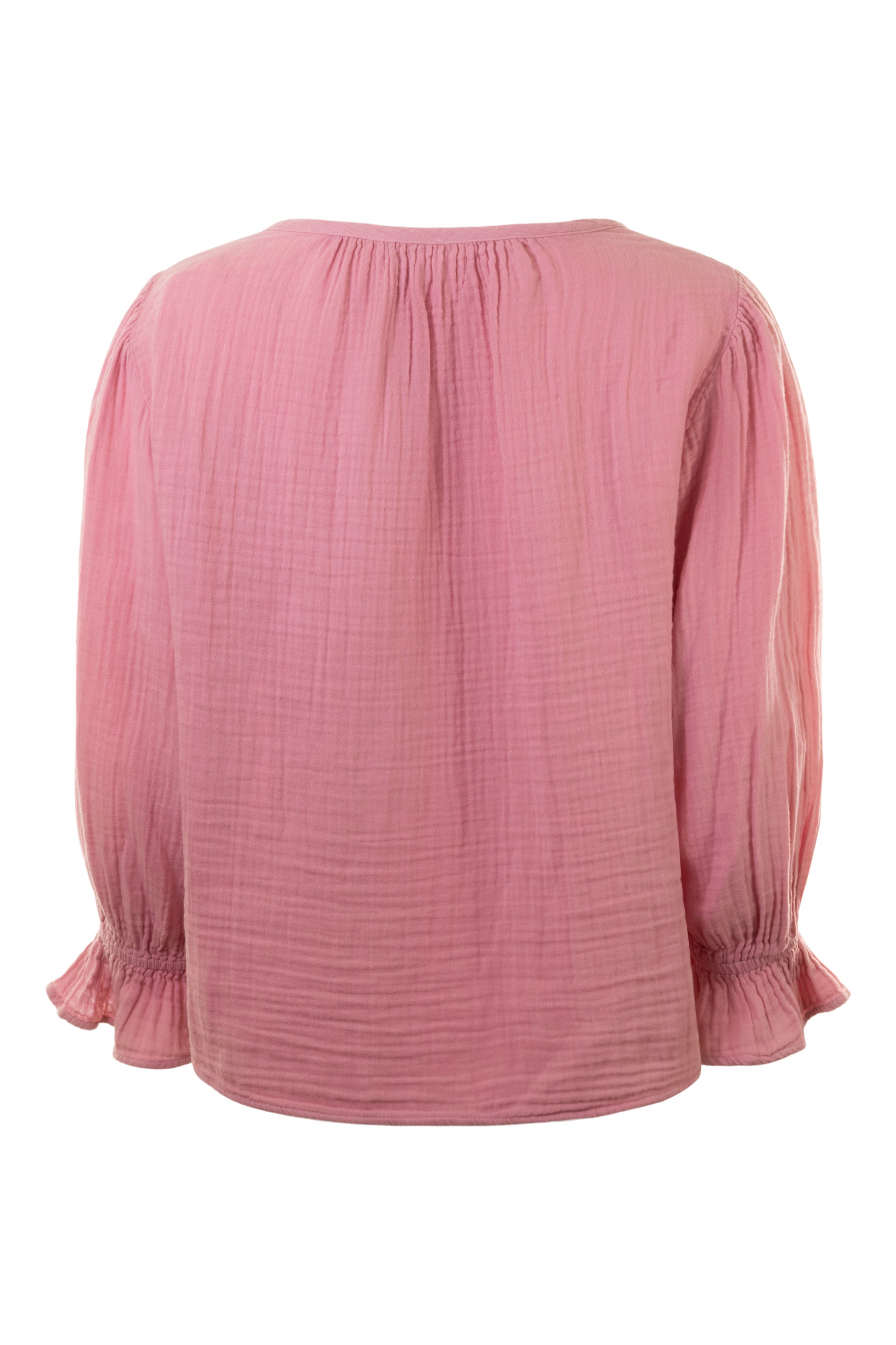 Velvet Milly Peasant Top in Peony