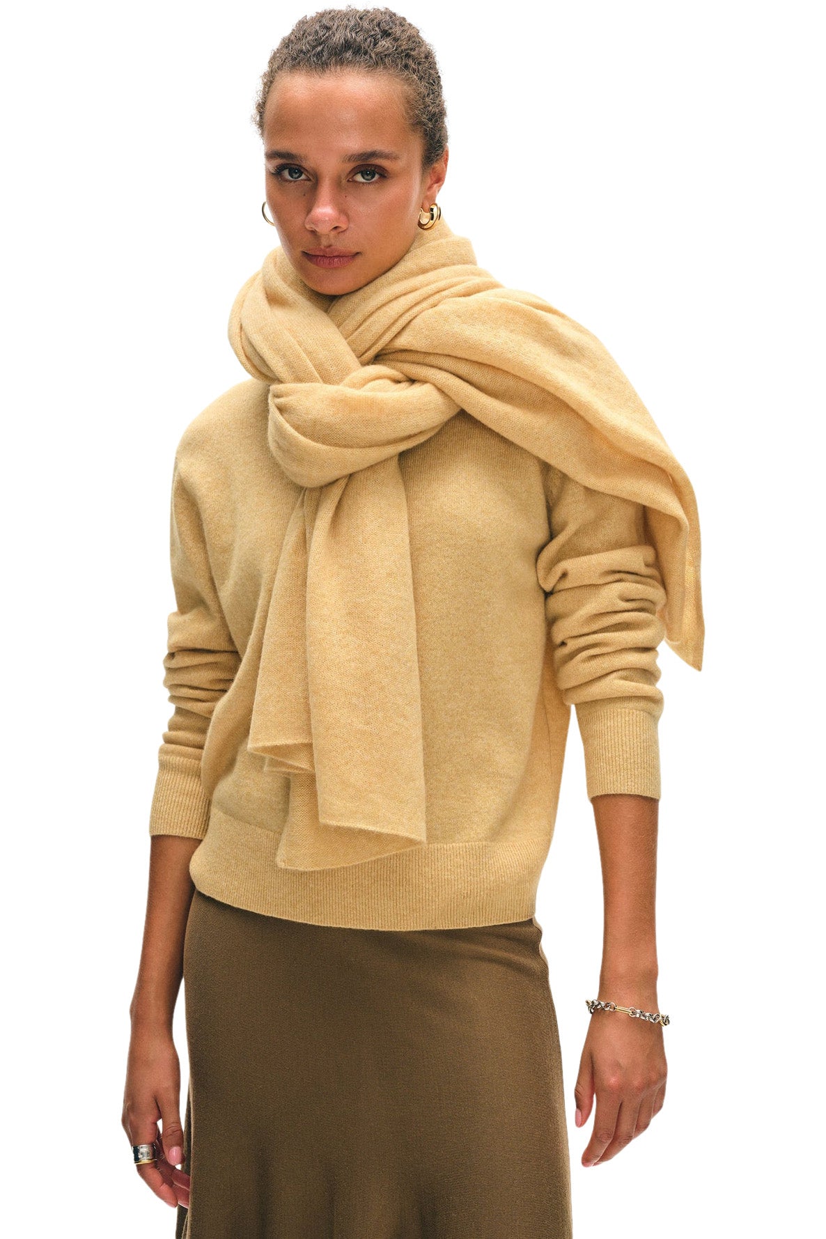 White + Warren Cashmere Travel Wrap