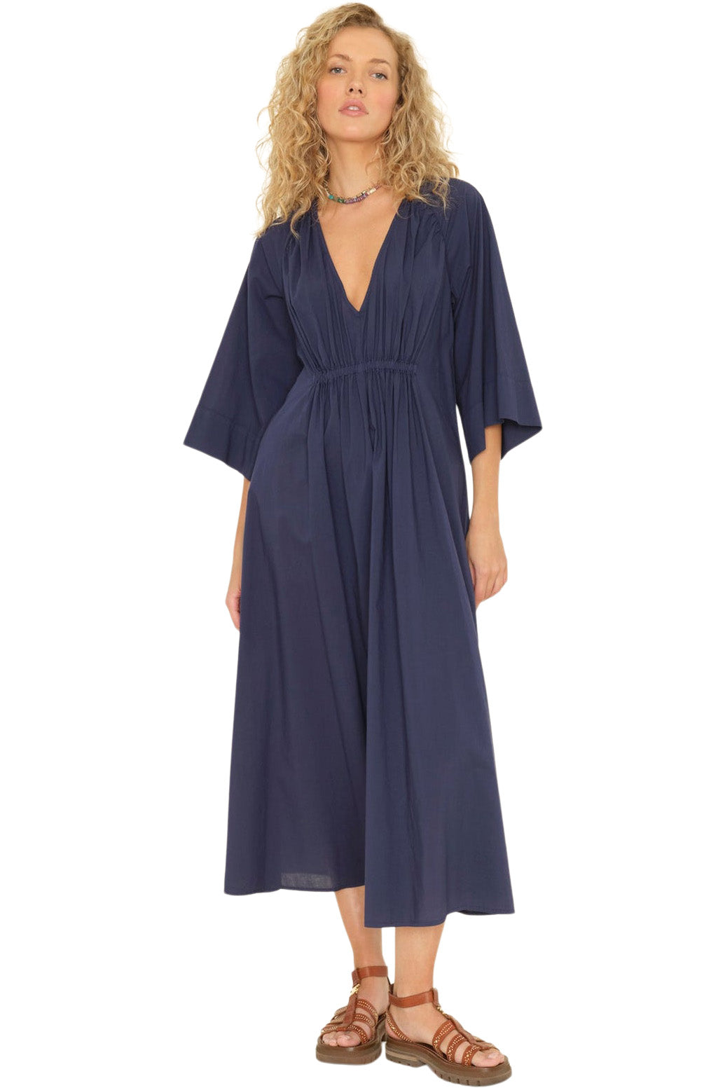 Xirena Angela Dress in Navy