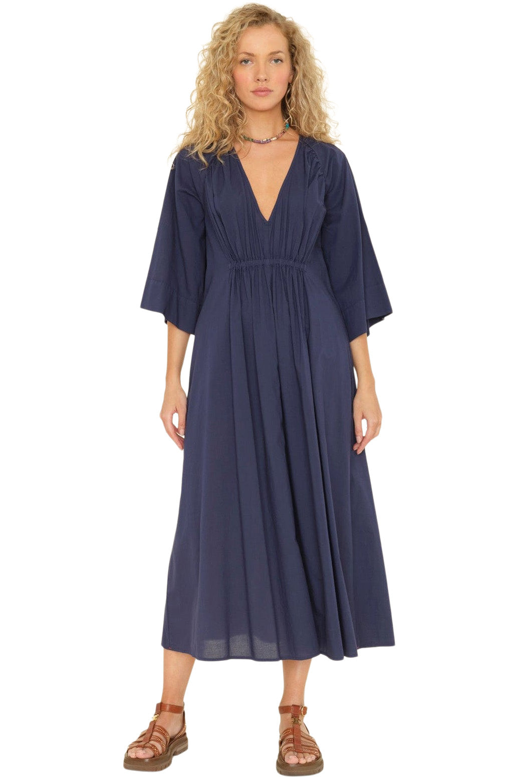 Xirena Angela Dress in Navy