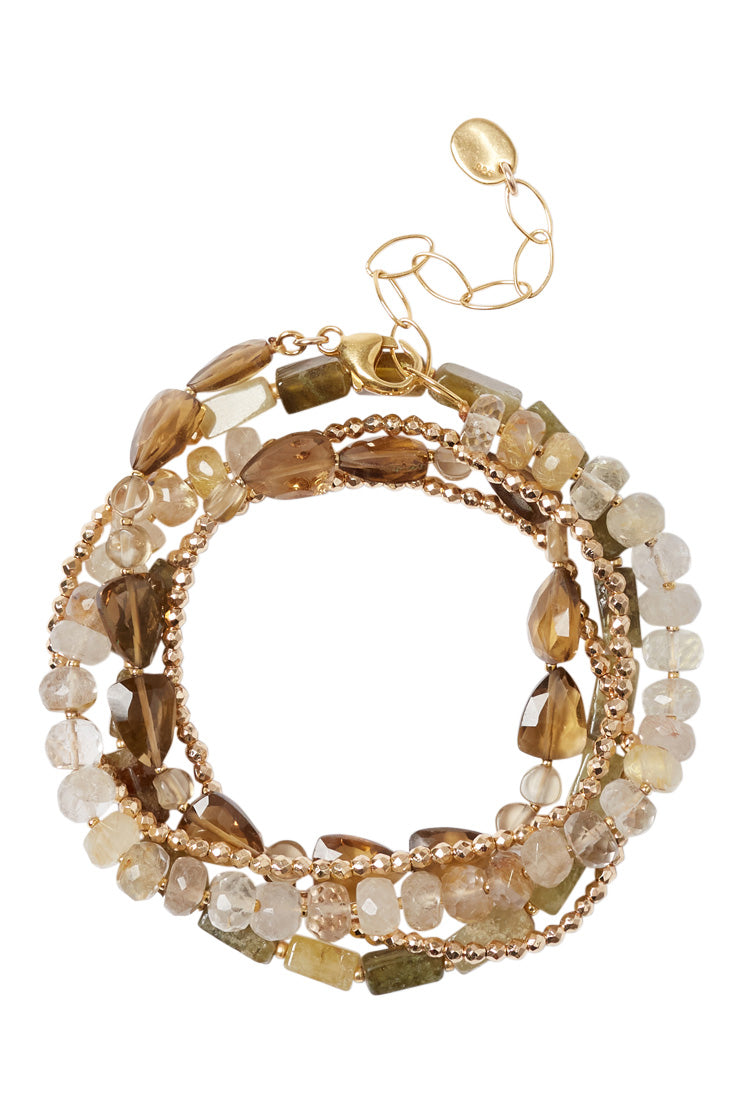 Chan Luu Kenai Naked Wrap Bracelet in Natural Mix