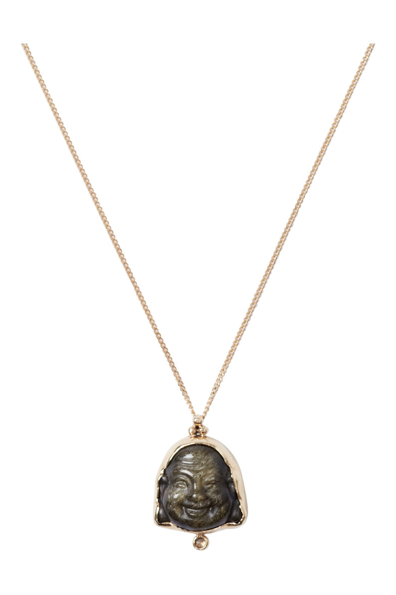 Chan Luu 14k Buddha Necklace