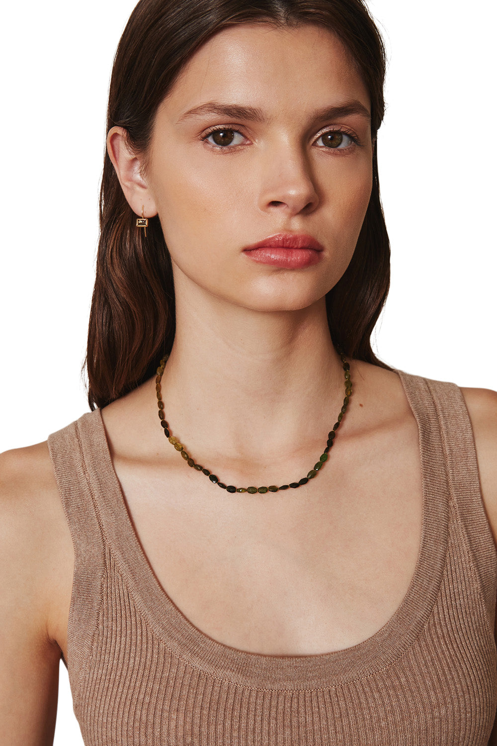 Chan Luu Green Tourmaline Petra Necklace